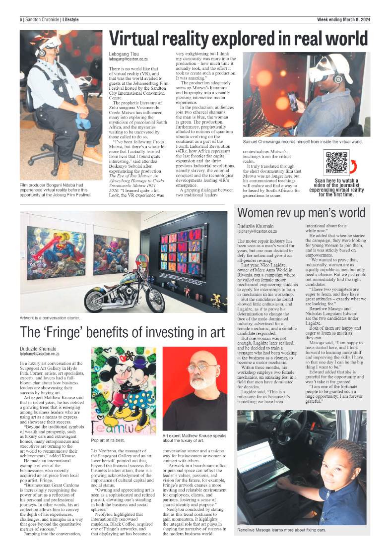 Sandton Chronicle 08 March 2024 page 6