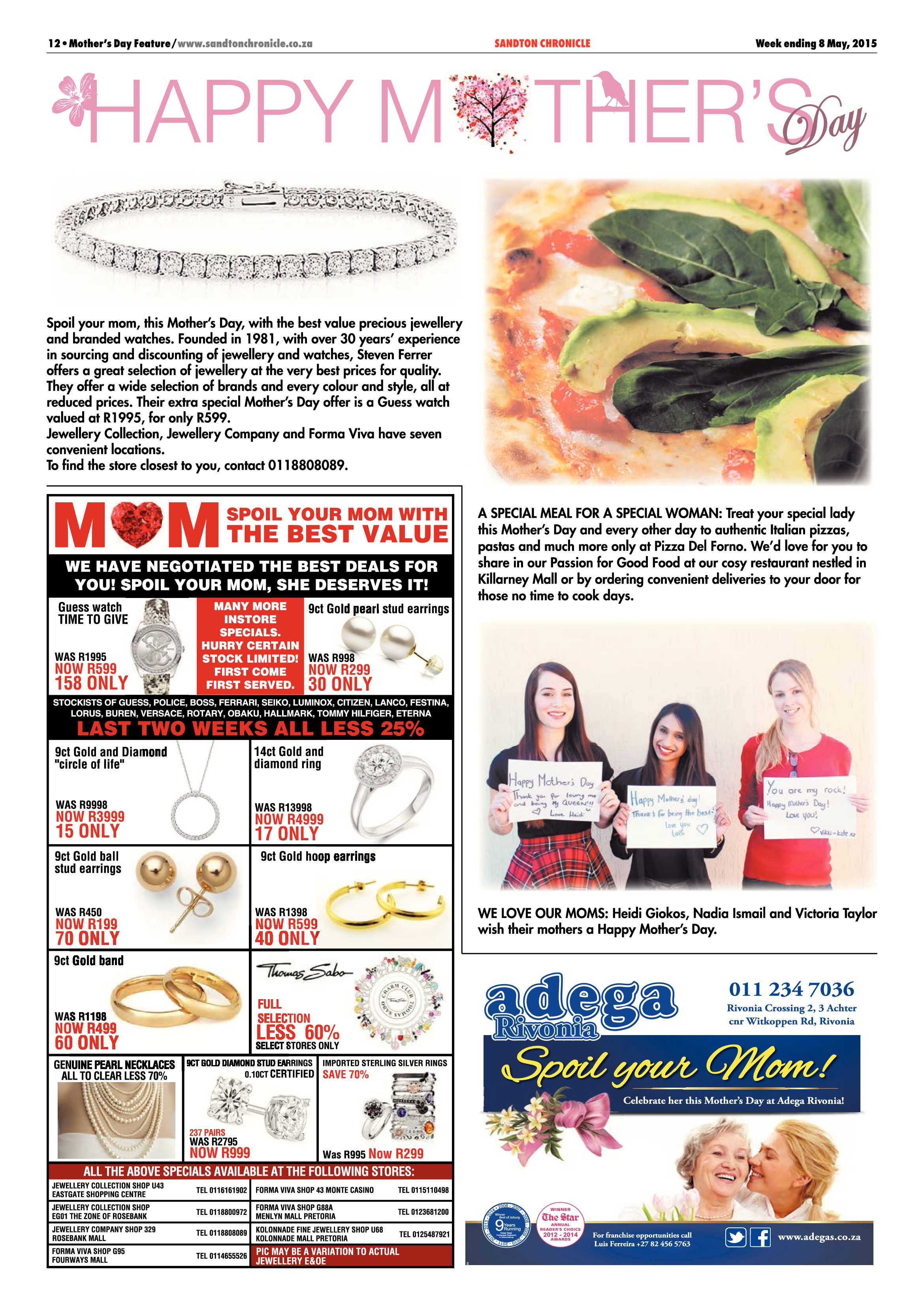 Sandton Chronicle 08 May 2015 page 12