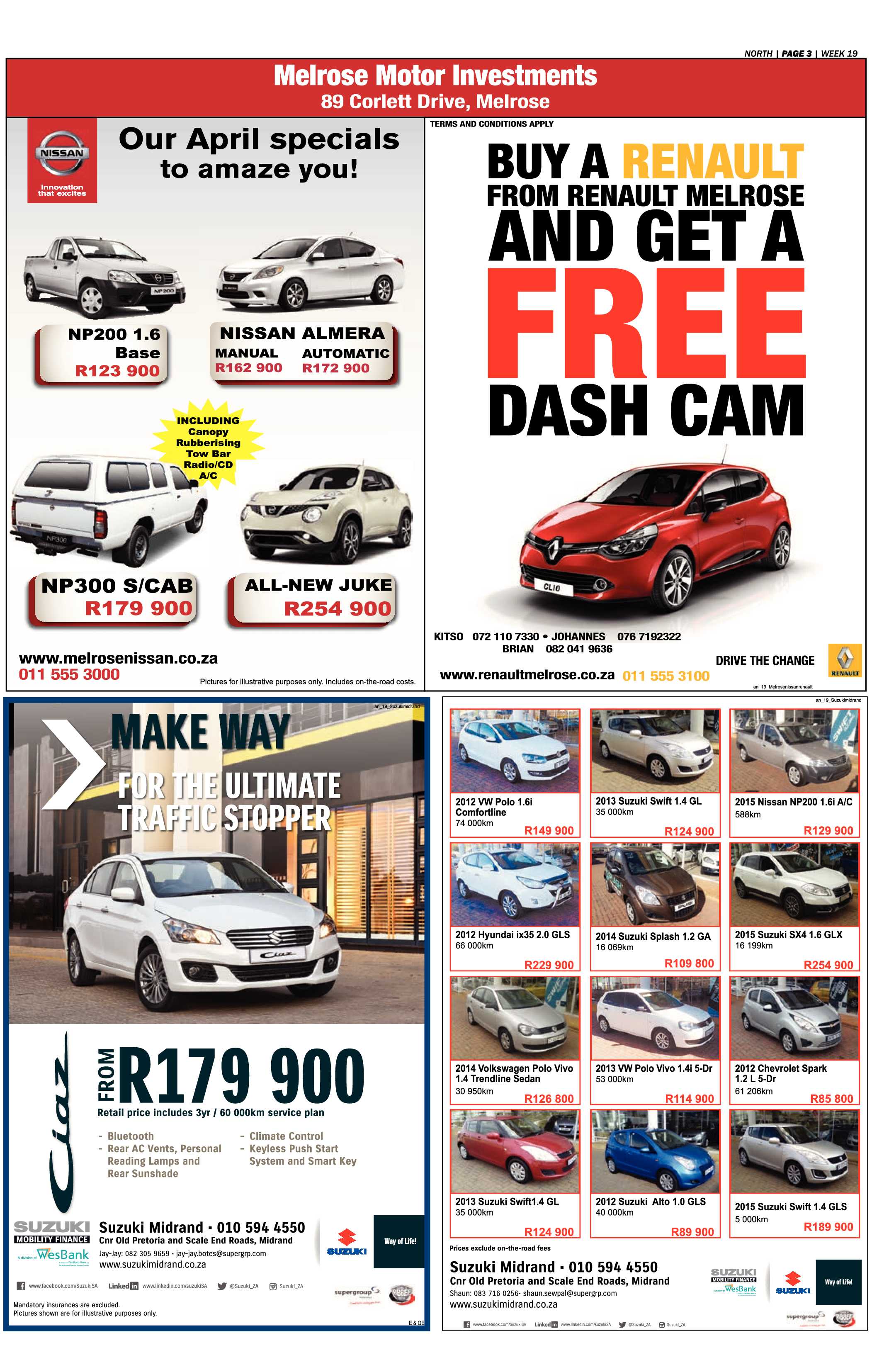 Sandton Chronicle 08 May 2015 page 15