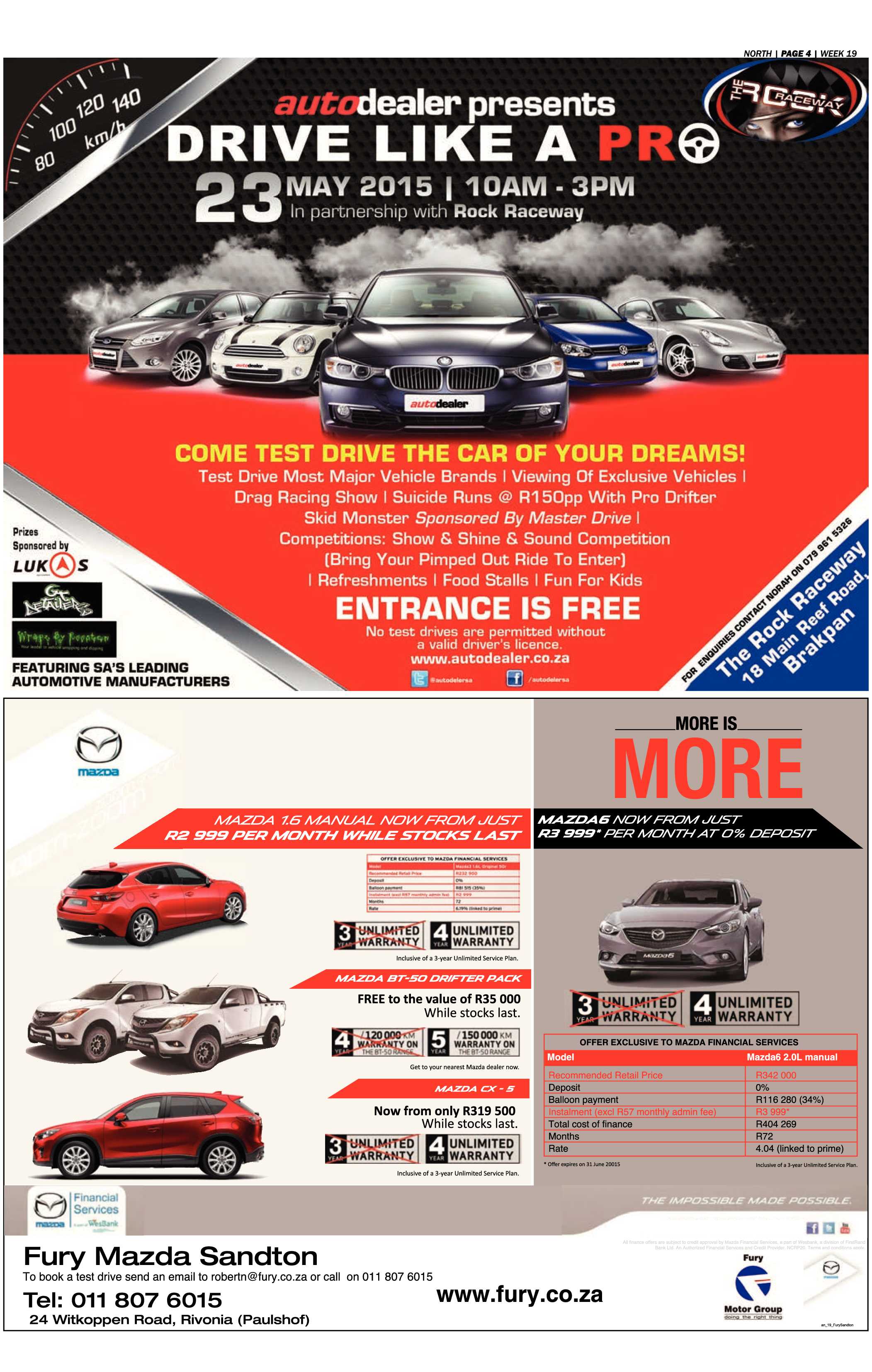 Sandton Chronicle 08 May 2015 page 16