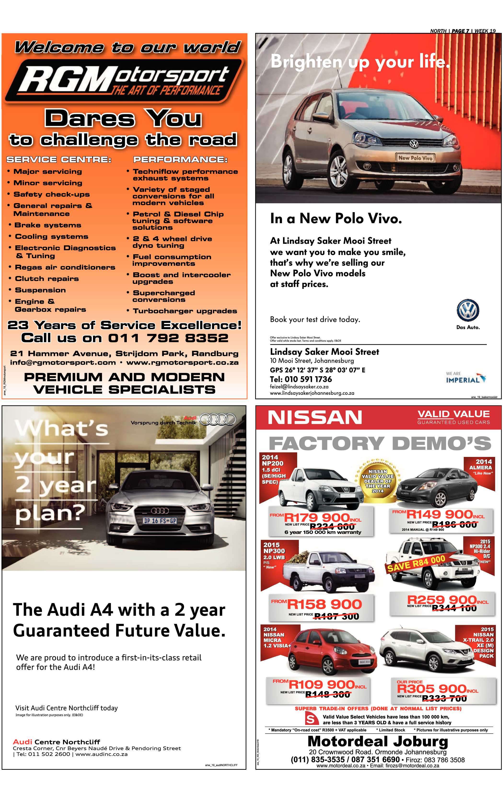 Sandton Chronicle 08 May 2015 page 19