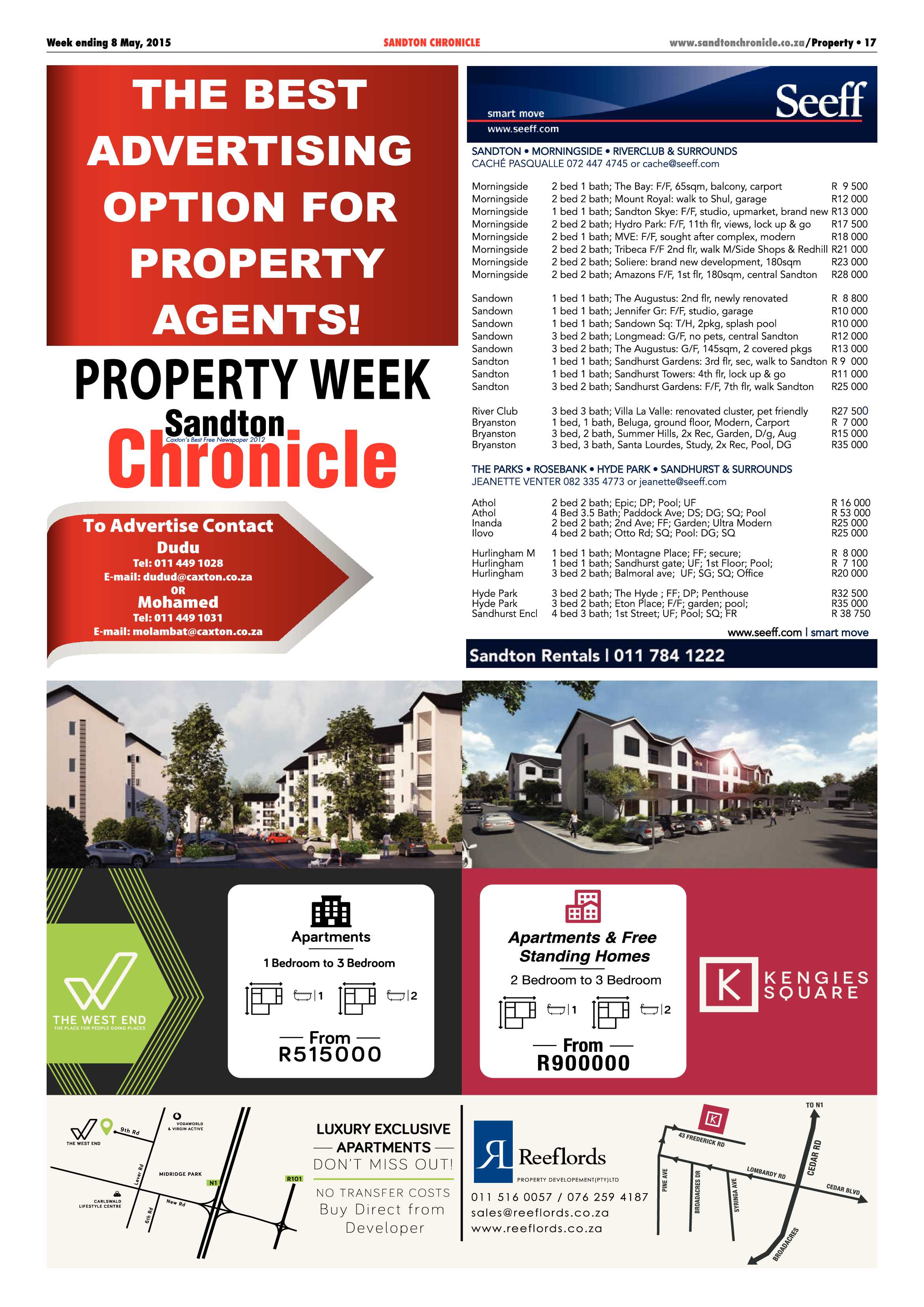 Sandton Chronicle 08 May 2015 page 25