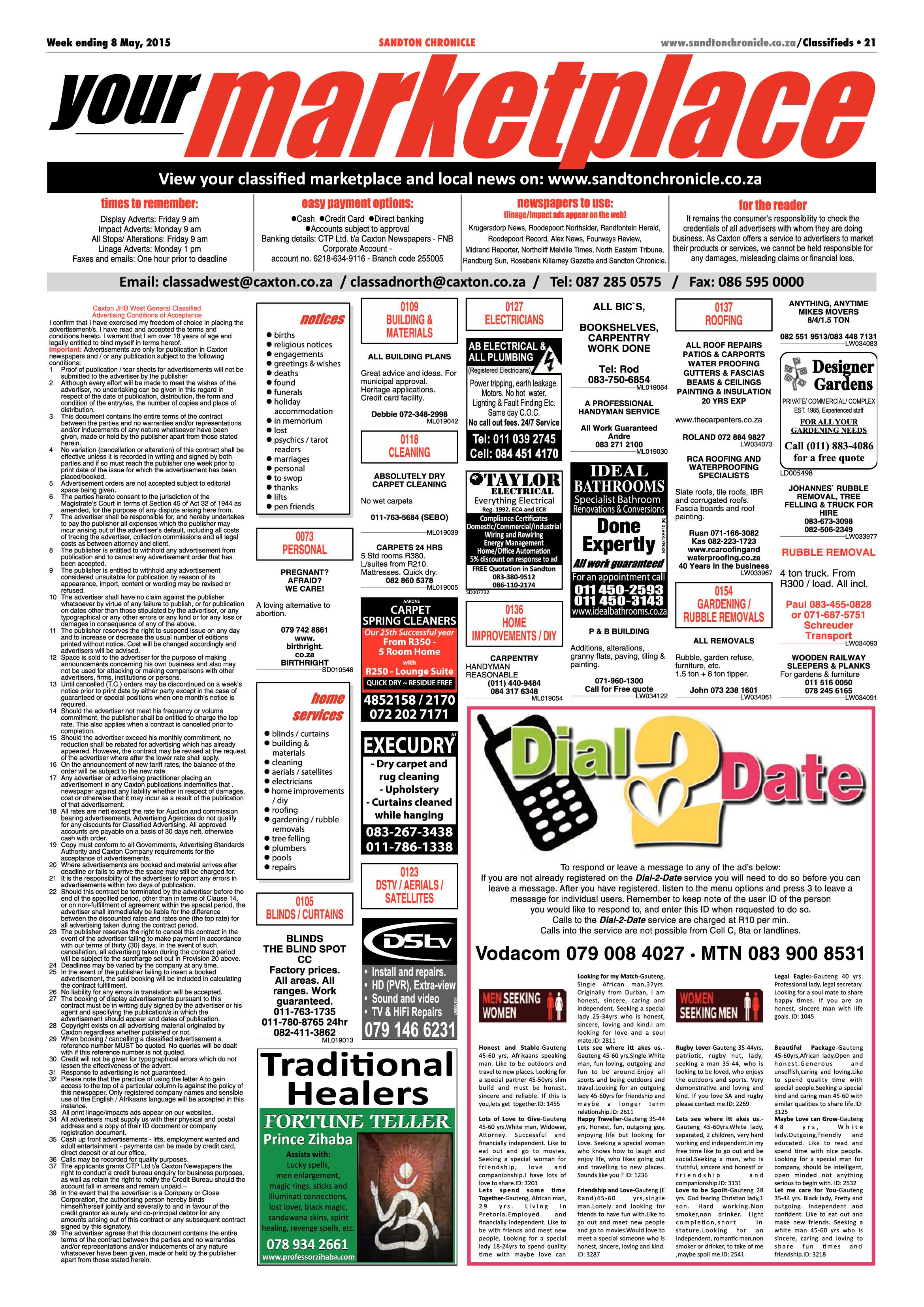 Sandton Chronicle 08 May 2015 page 29