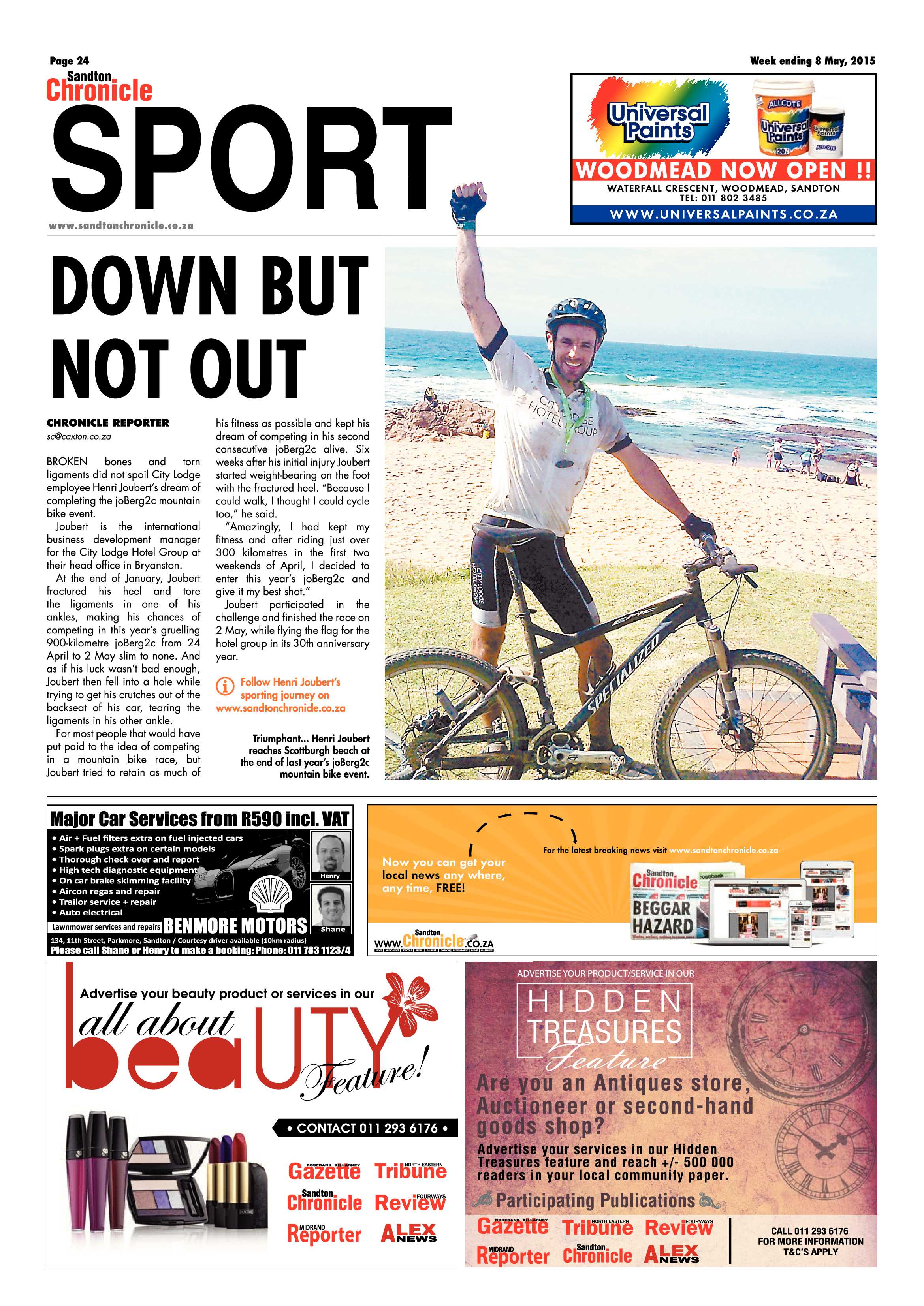 Sandton Chronicle 08 May 2015 page 32
