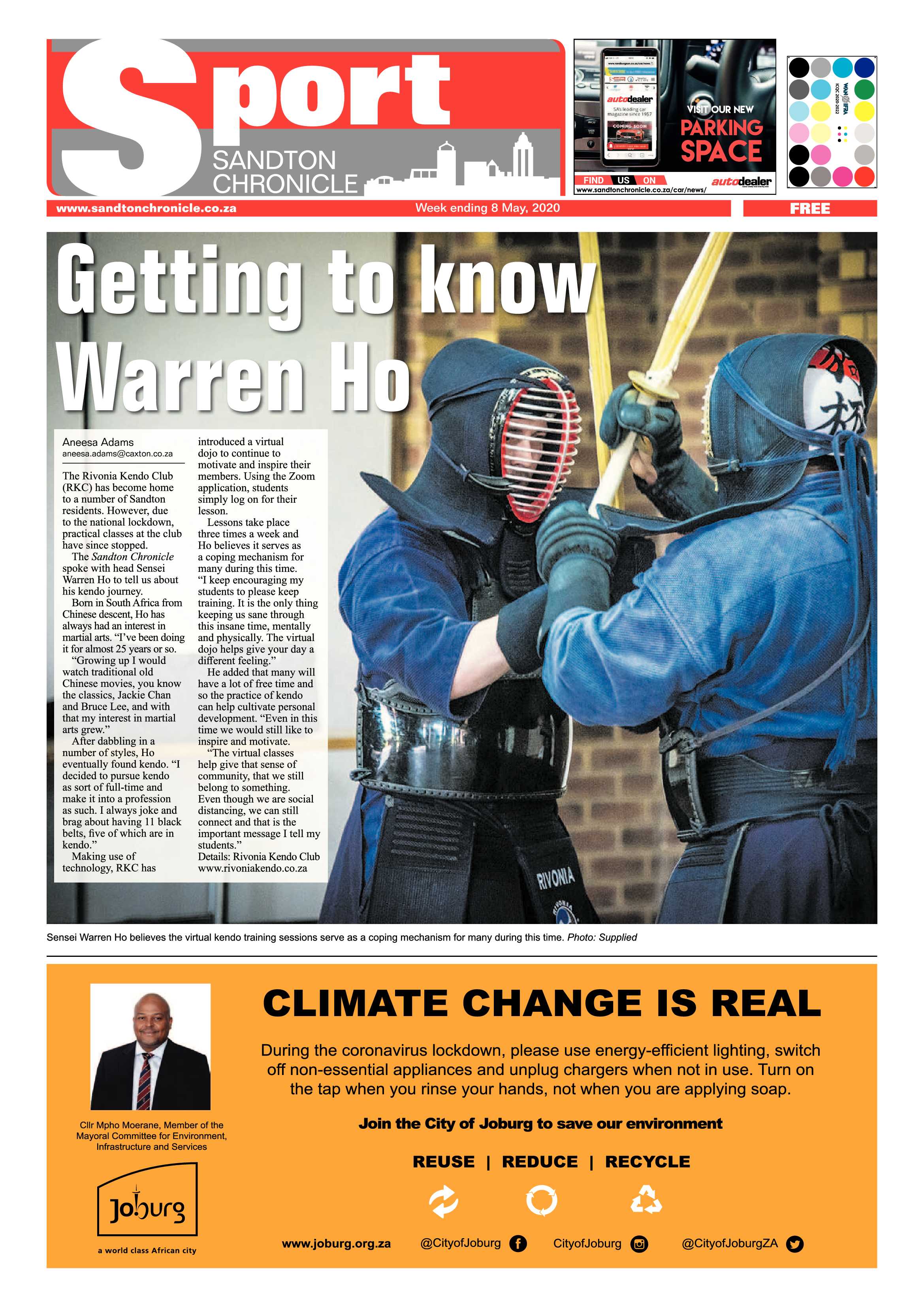 Sandton Chronicle 08 May 2020 page 8