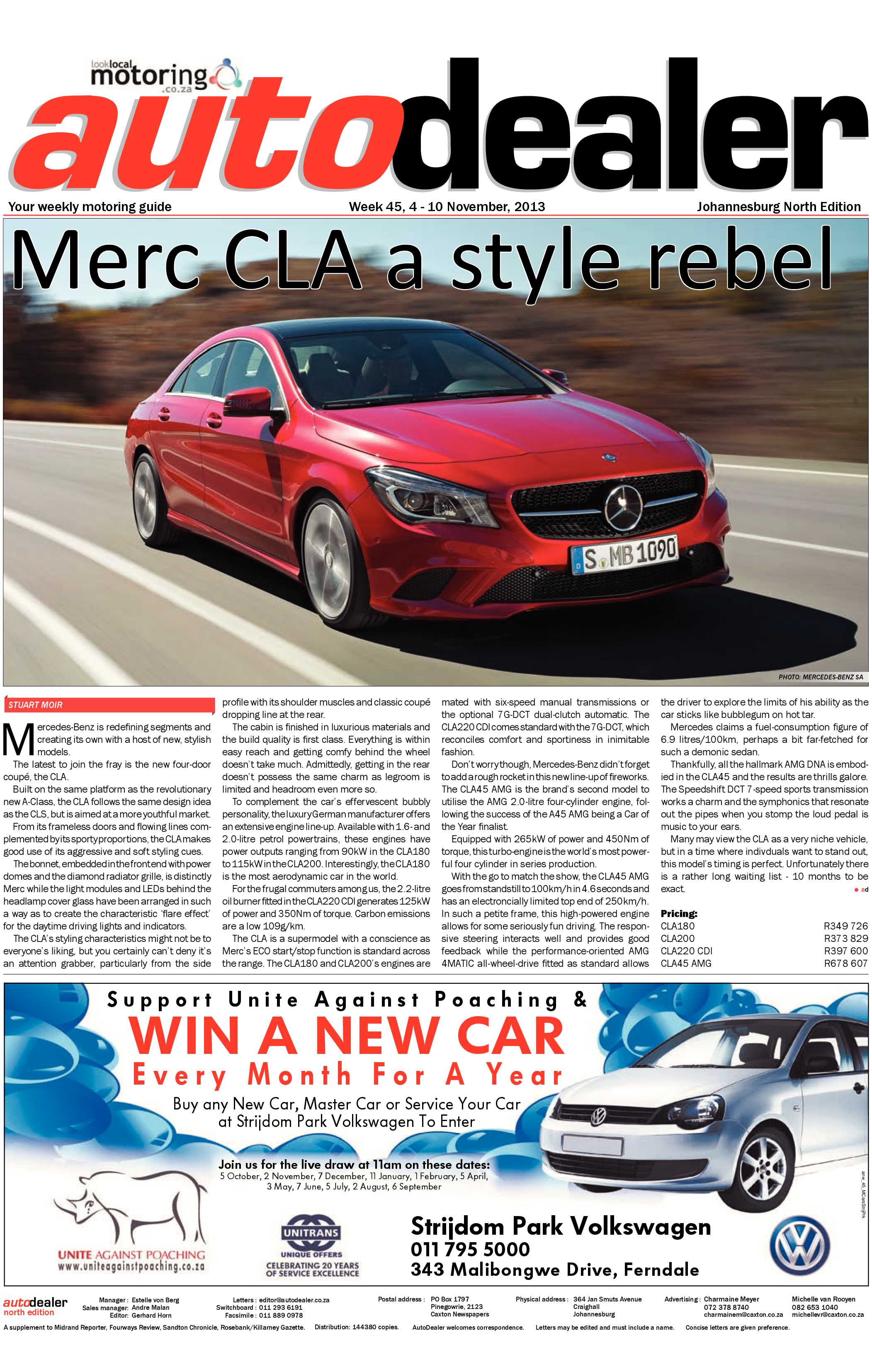 Sandton Chronicle 08 November 2013 page 19