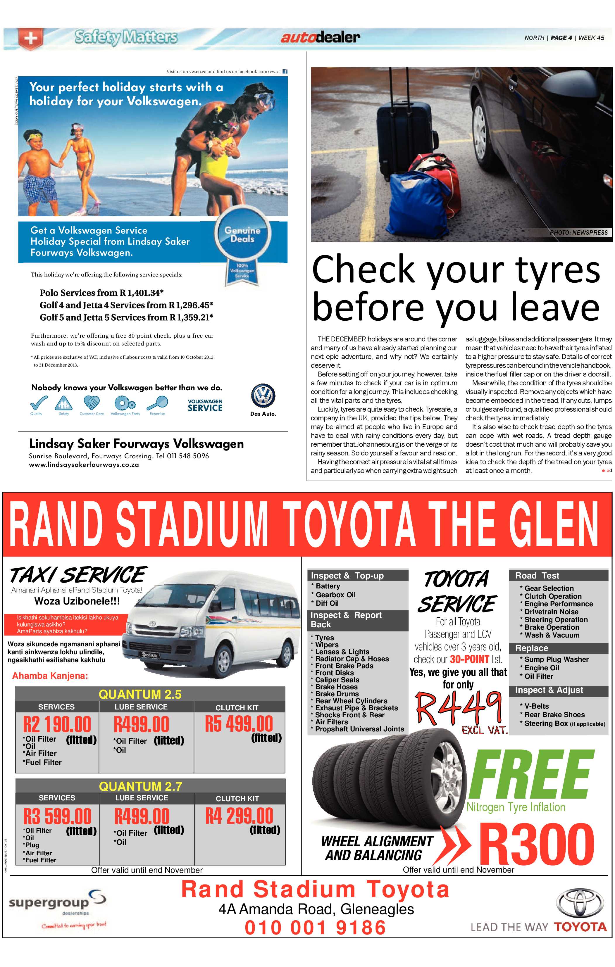 Sandton Chronicle 08 November 2013 page 22