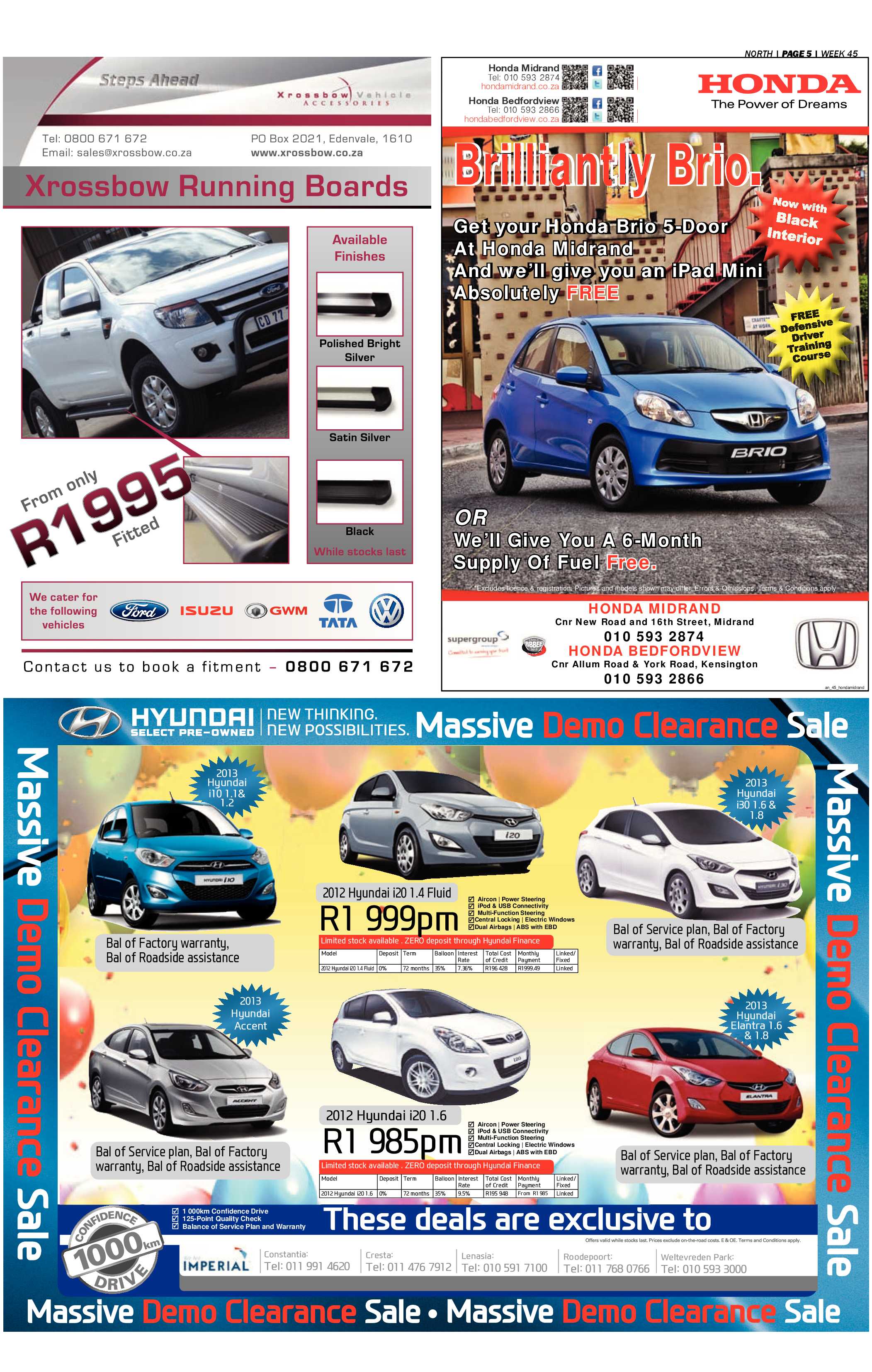 Sandton Chronicle 08 November 2013 page 23