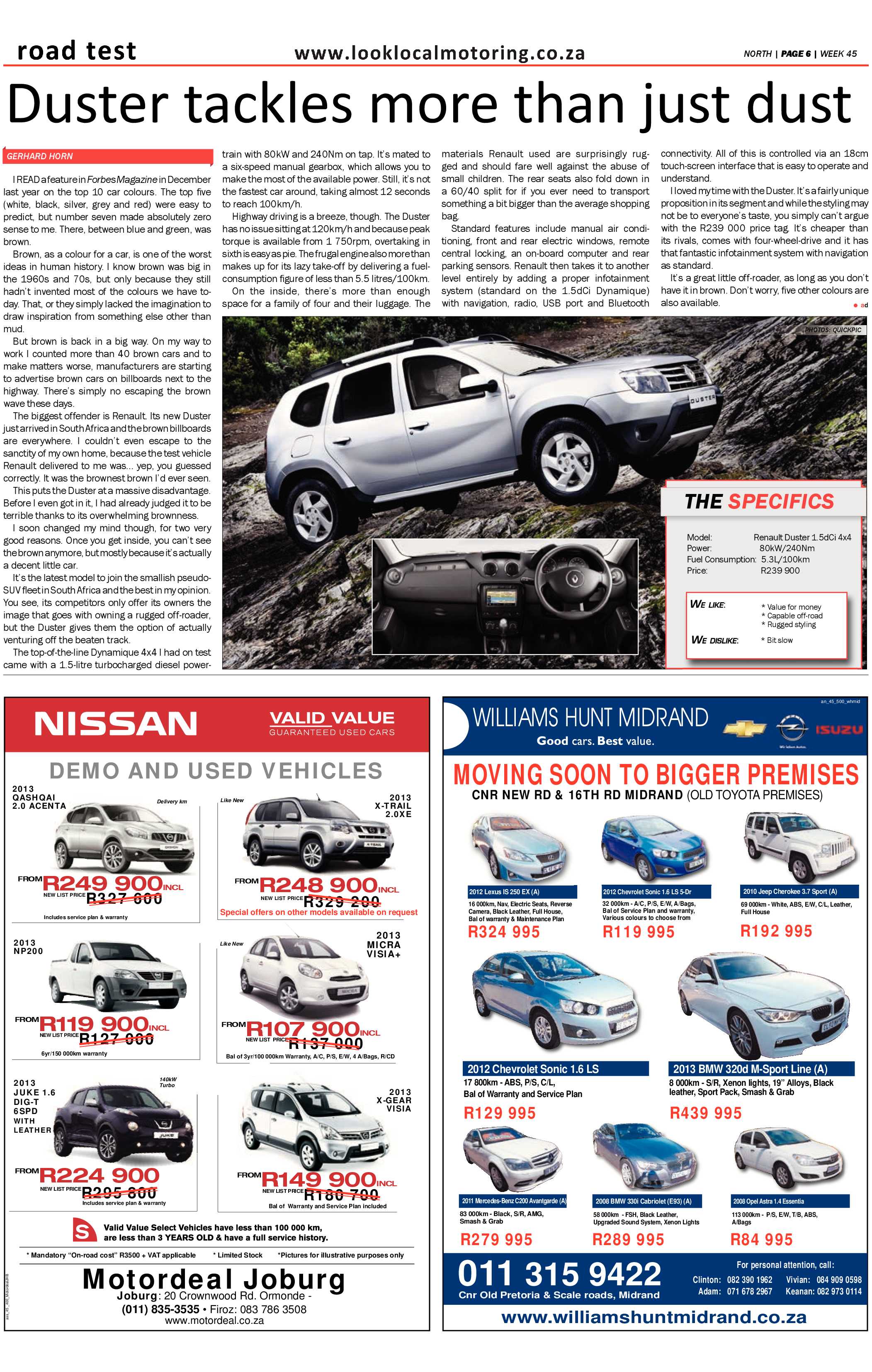 Sandton Chronicle 08 November 2013 page 24