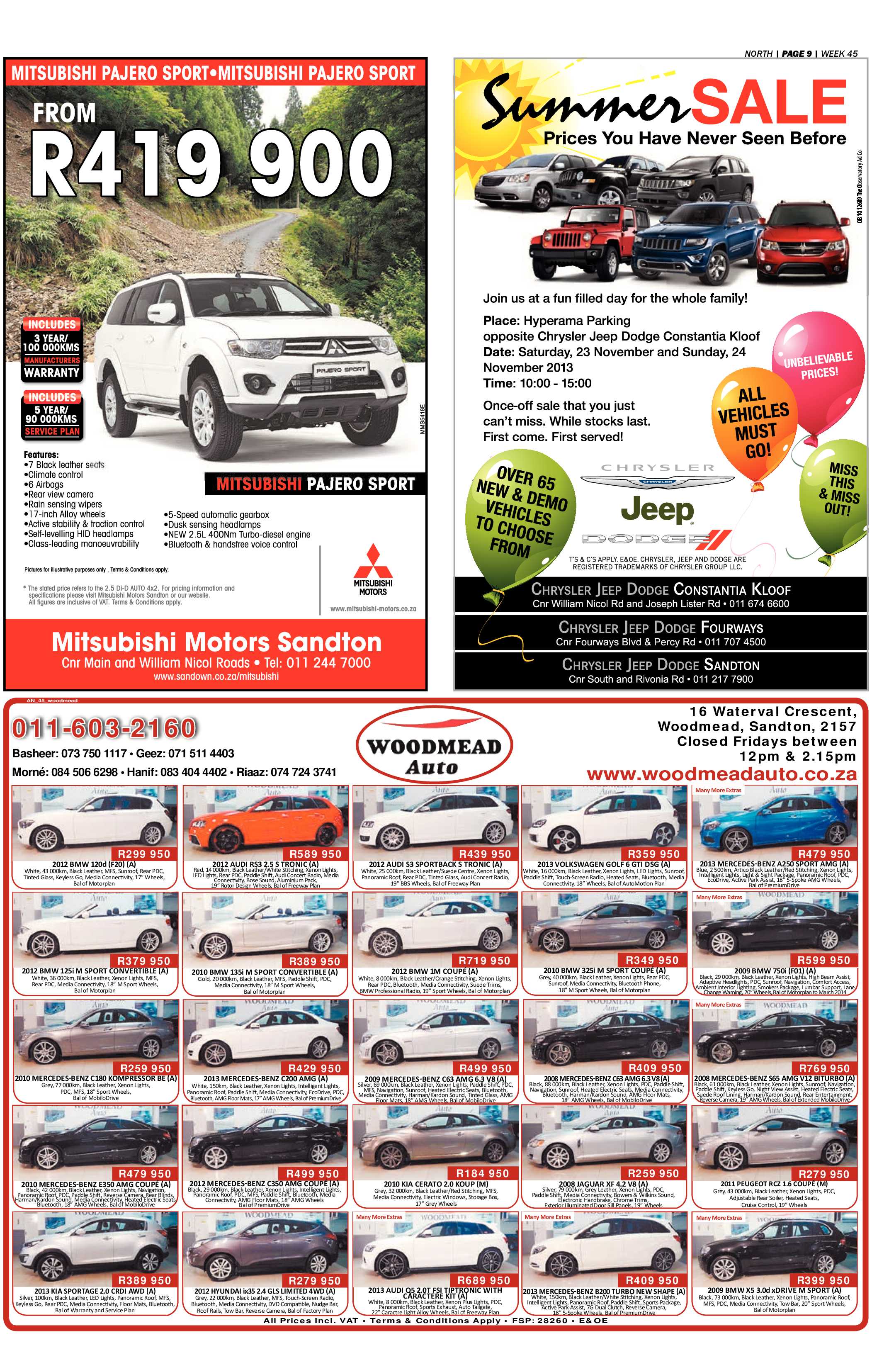 Sandton Chronicle 08 November 2013 page 27