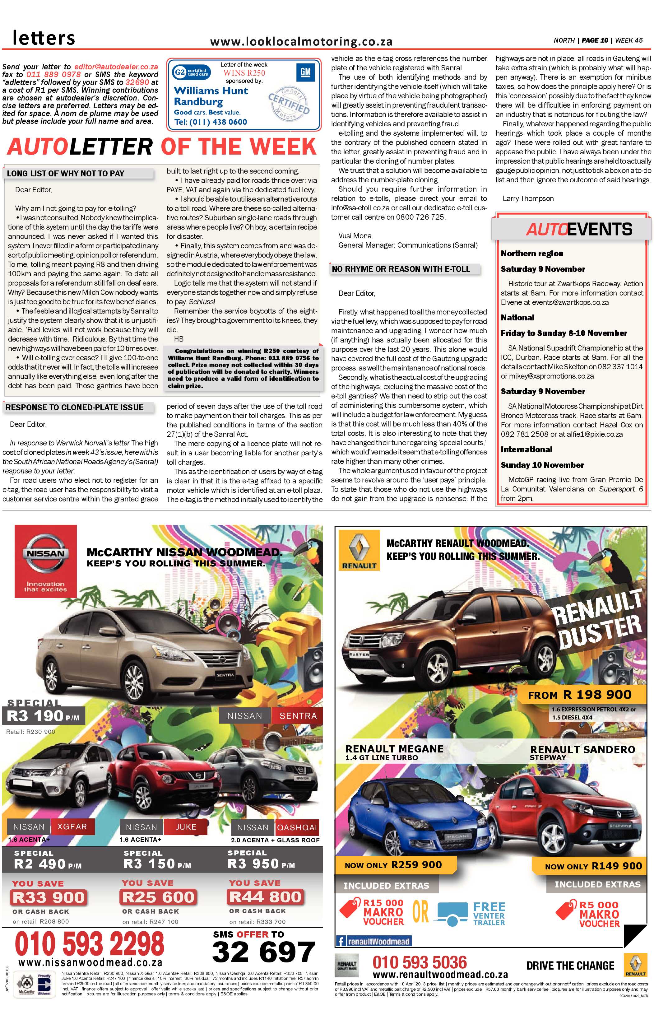 Sandton Chronicle 08 November 2013 page 28