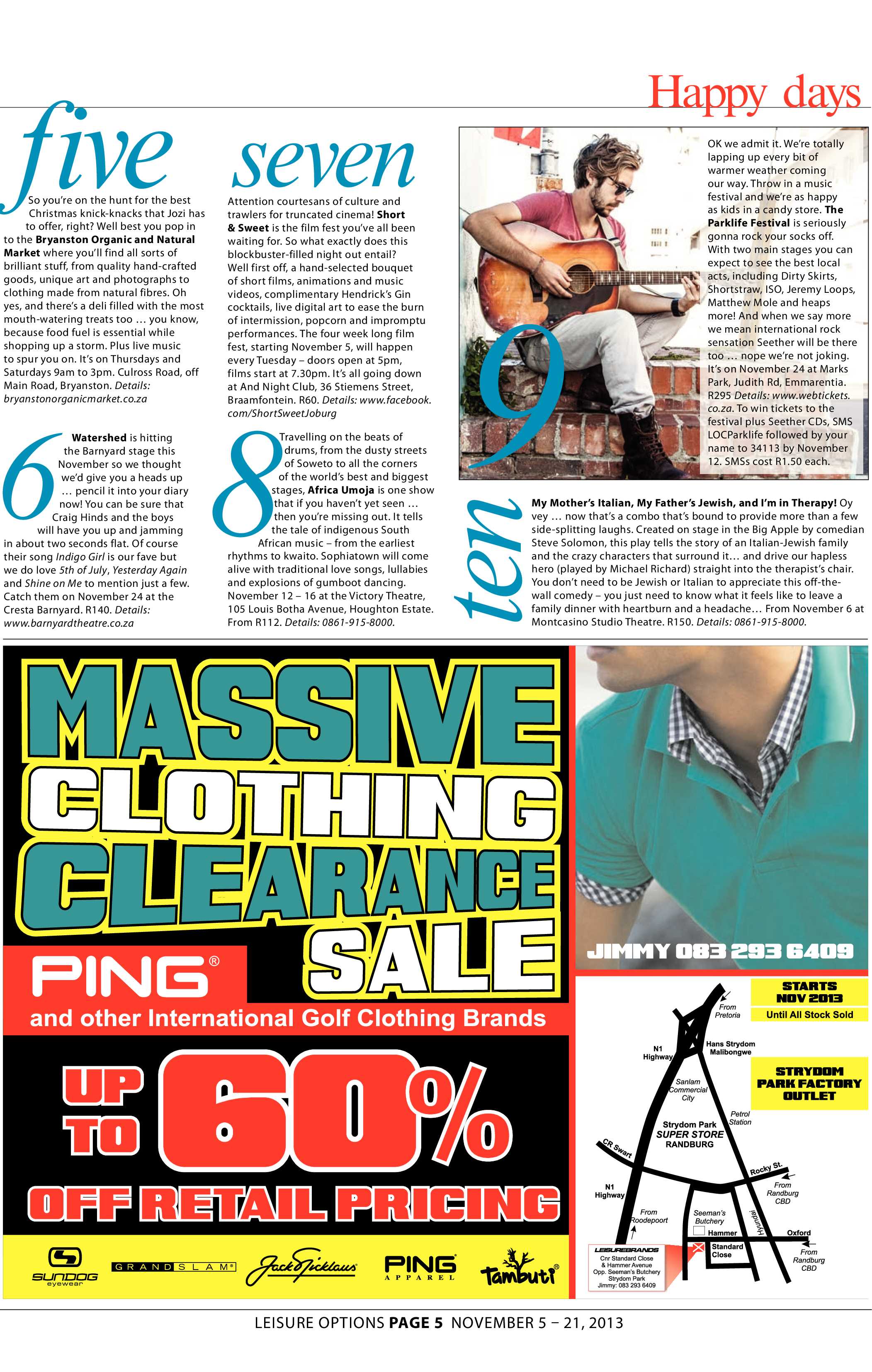 Sandton Chronicle 08 November 2013 page 31