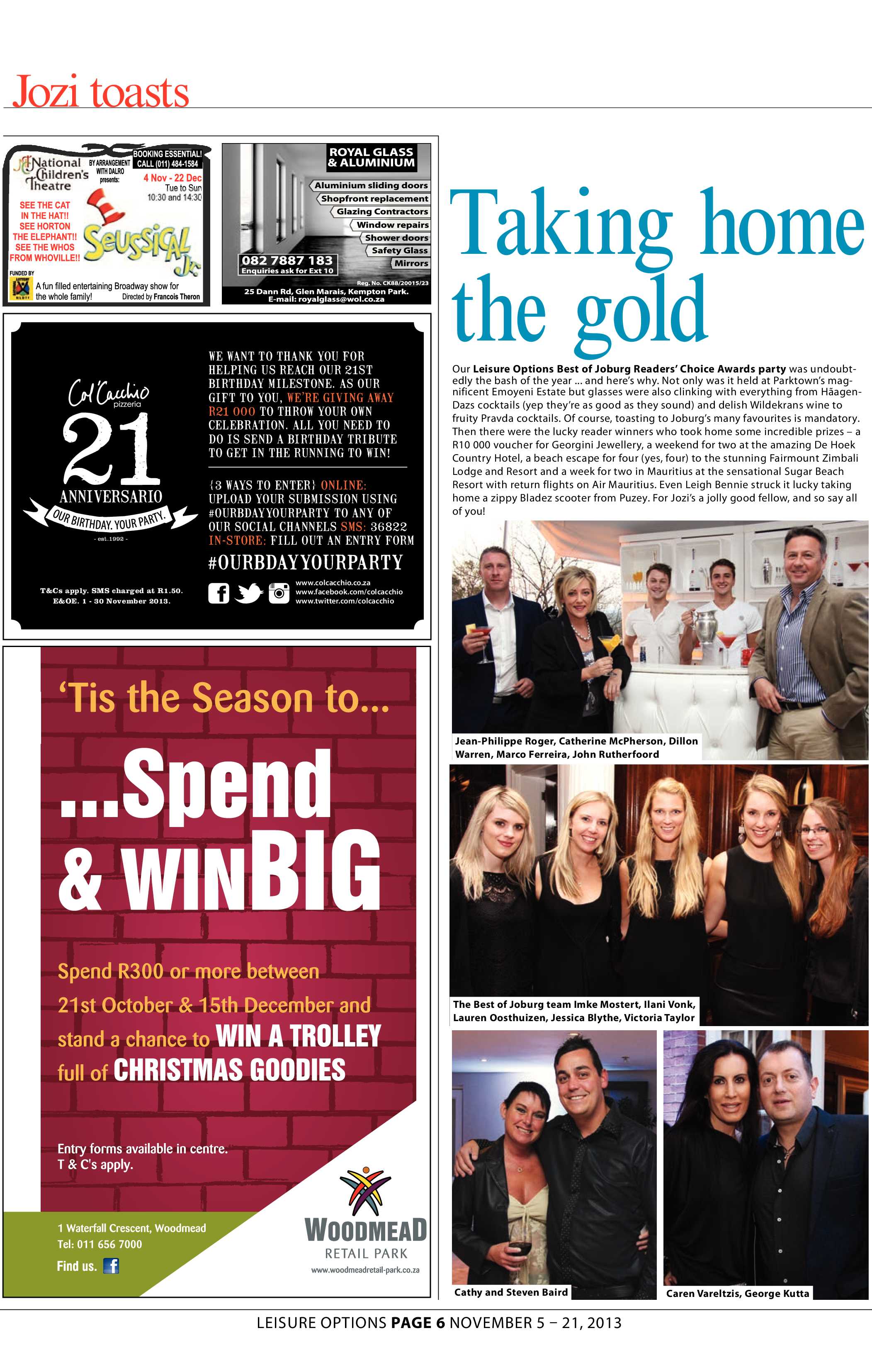 Sandton Chronicle 08 November 2013 page 32