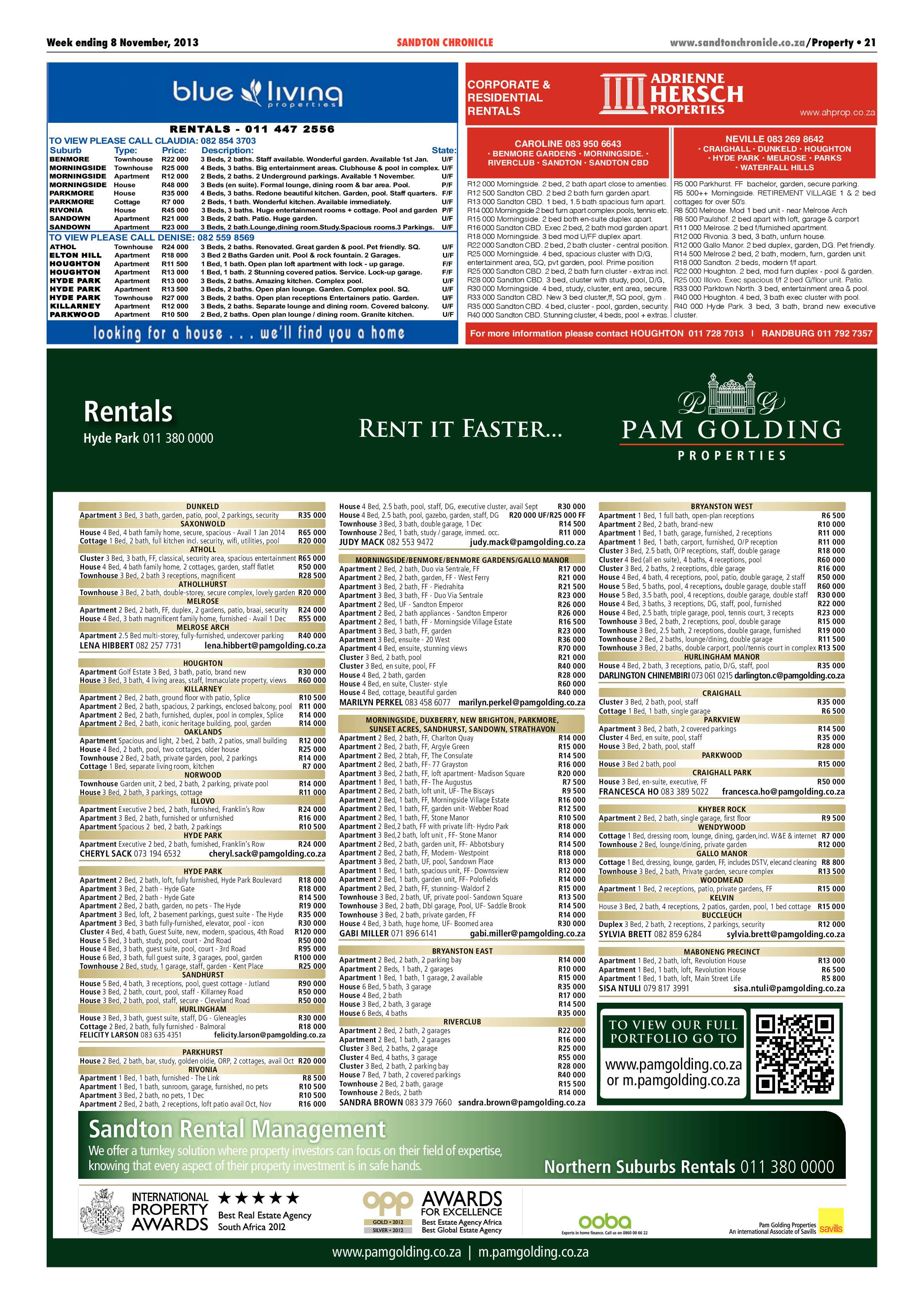 Sandton Chronicle 08 November 2013 page 41