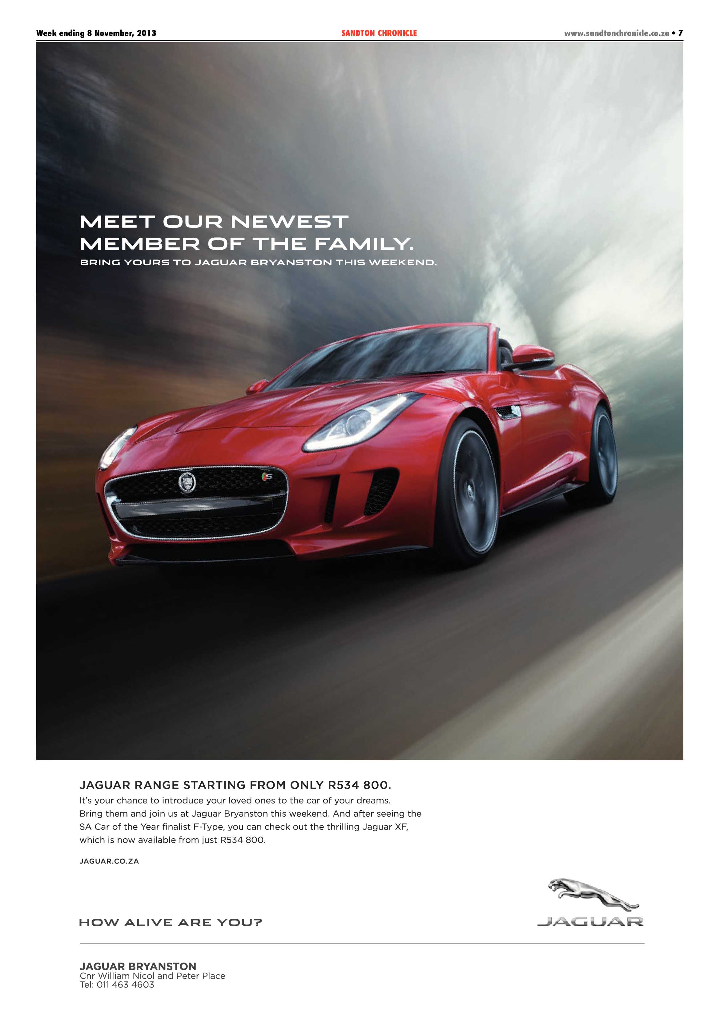 Sandton Chronicle 08 November 2013 page 7