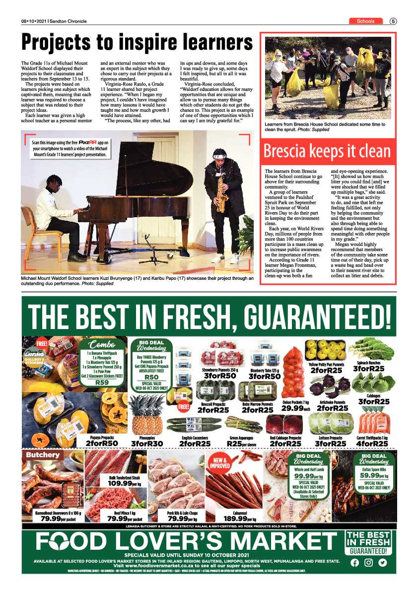 Sandton Chronicle 08 October 2021 page 5