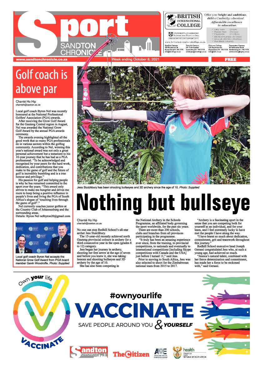 Sandton Chronicle 08 October 2021 page 8
