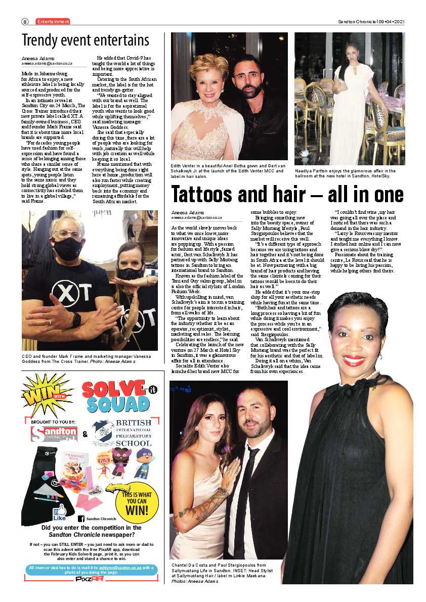 Sandton Chronicle 09 April 2021 page 8