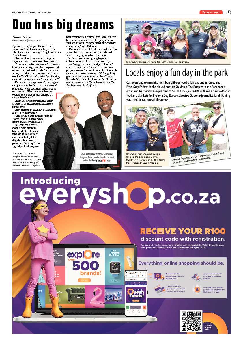 Sandton Chronicle 09 April 2021 page 9