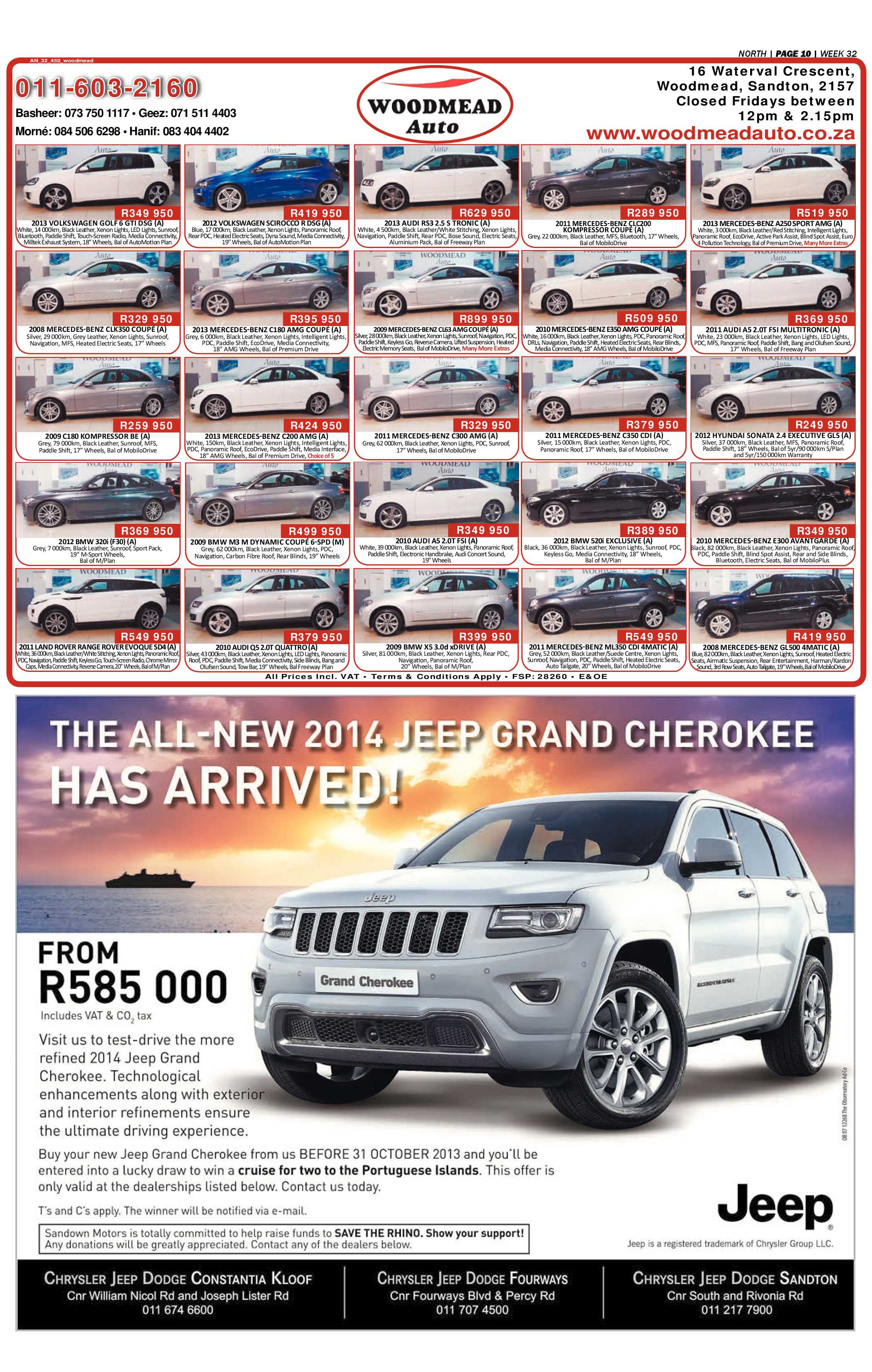 Sandton Chronicle 09 August 2013 page 26