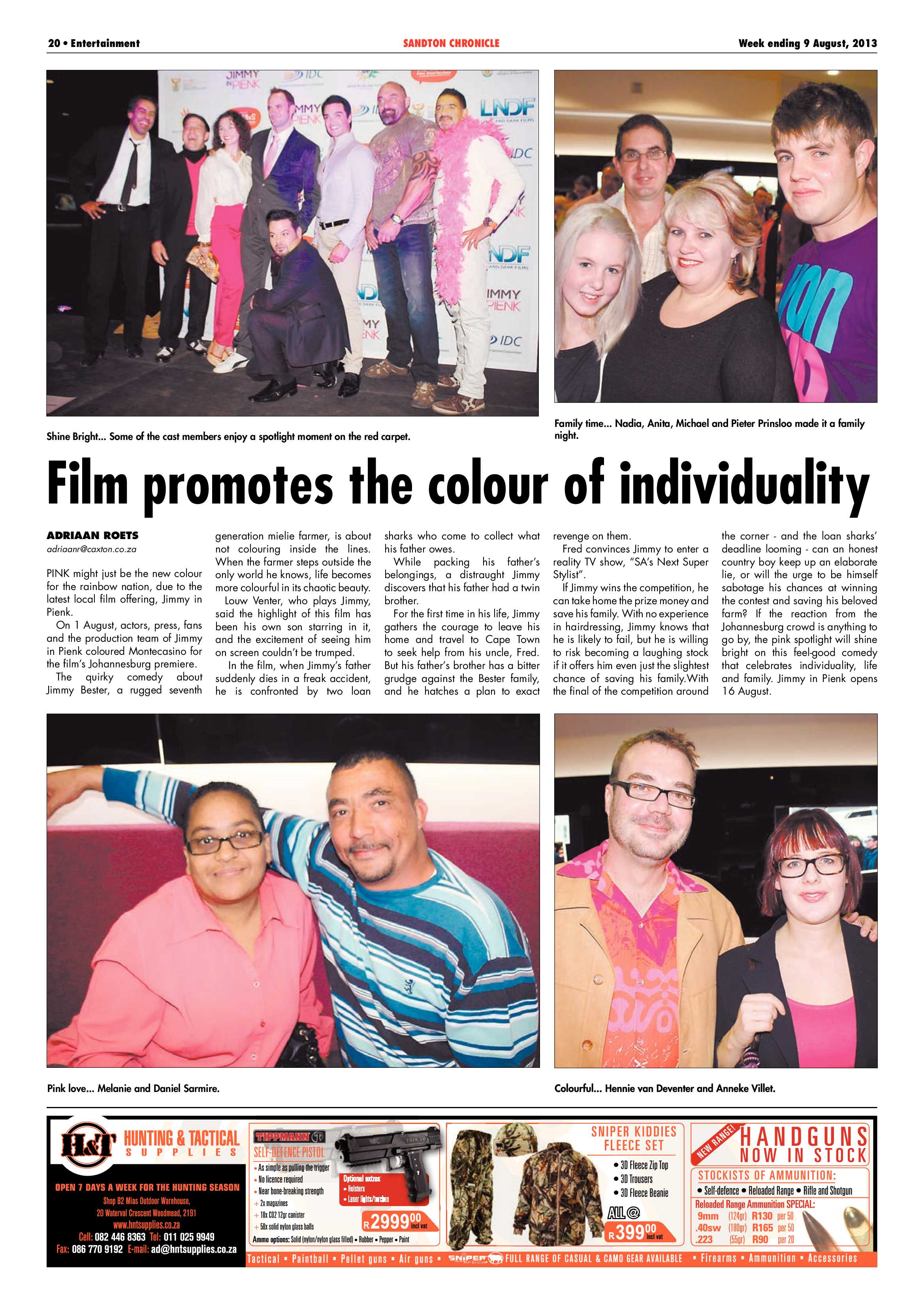 Sandton Chronicle 09 August 2013 page 36
