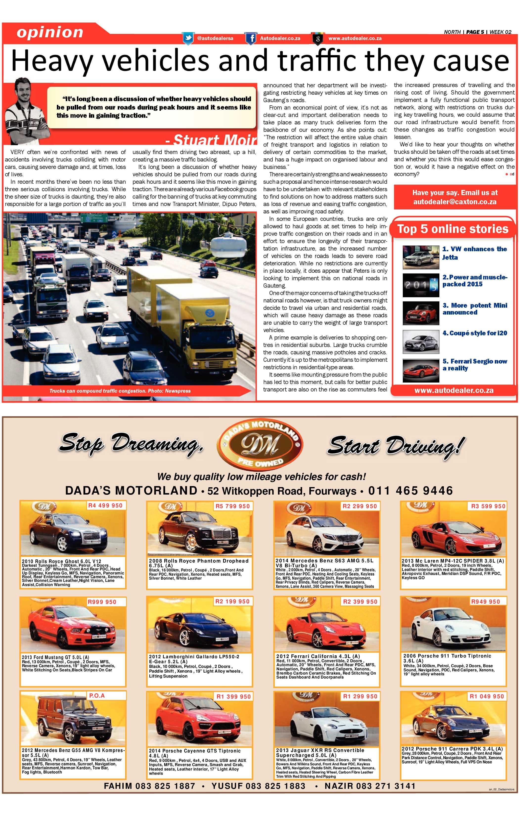 Sandton Chronicle 09 January 2015 page 13