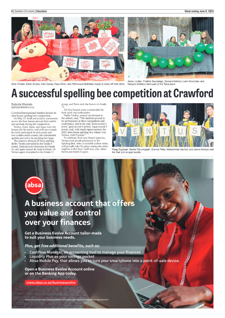 Sandton Chronicle 09 June 2023 page 8