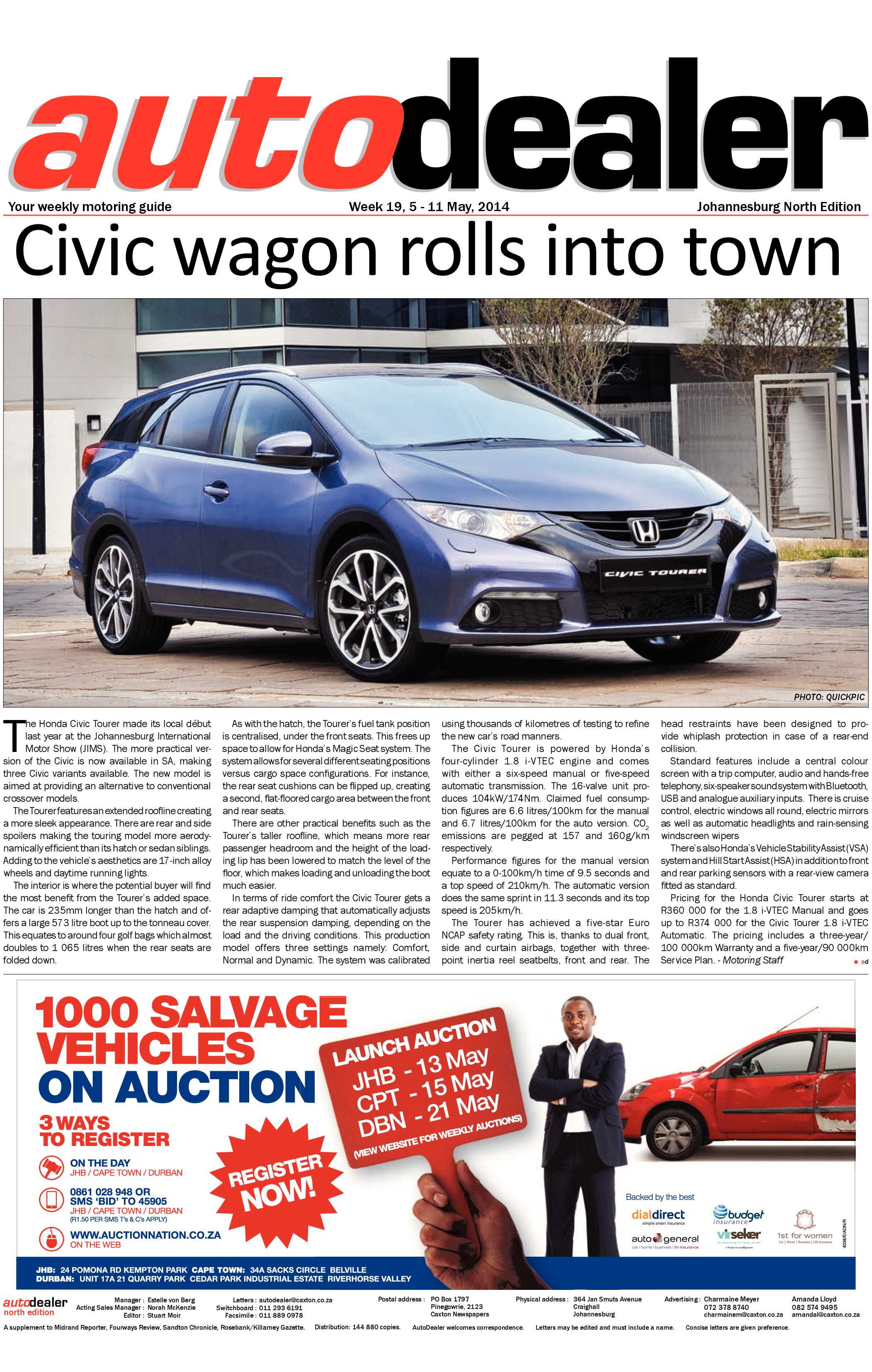 Sandton Chronicle 09 May 2014 page 13