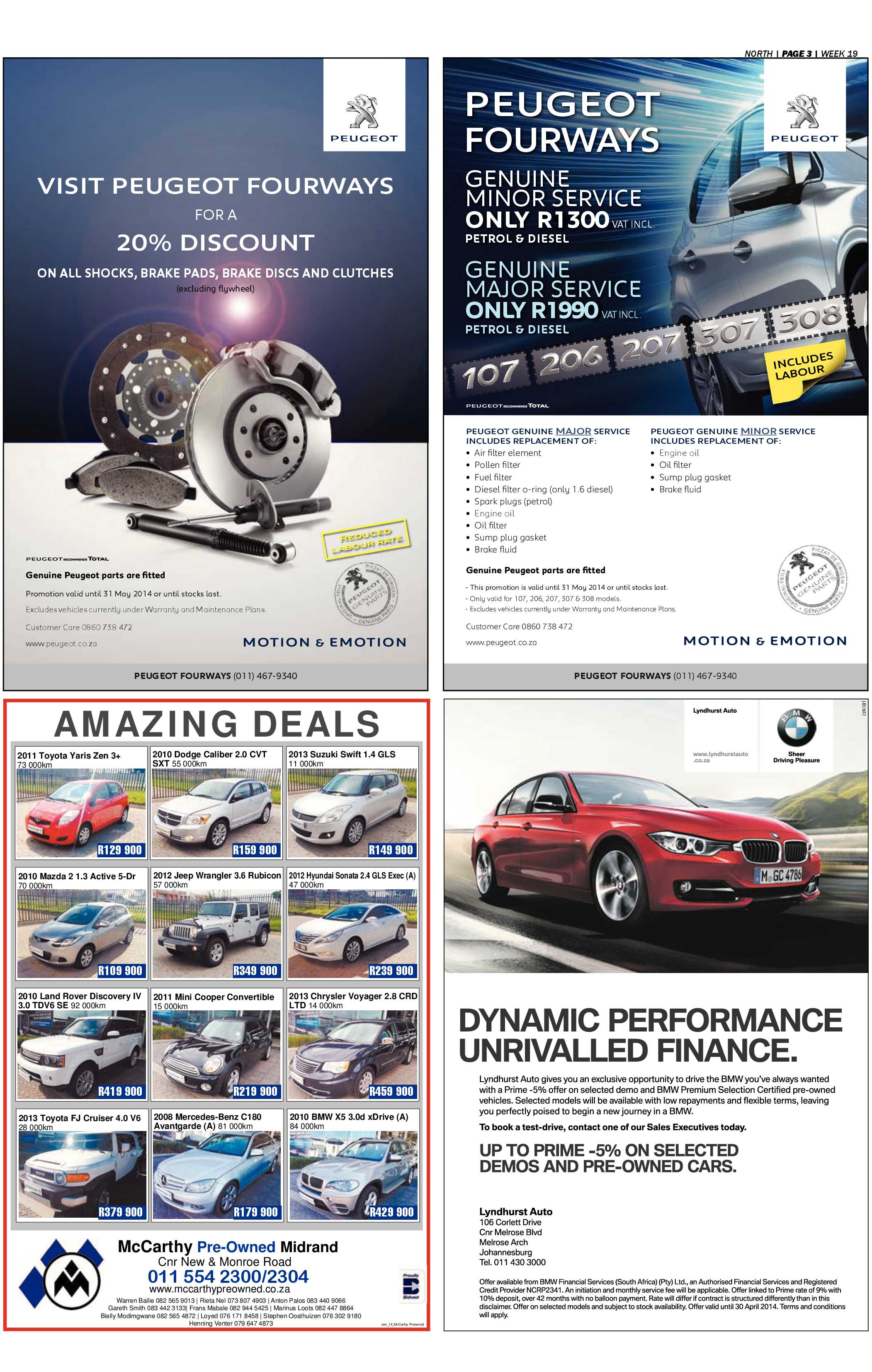 Sandton Chronicle 09 May 2014 page 15