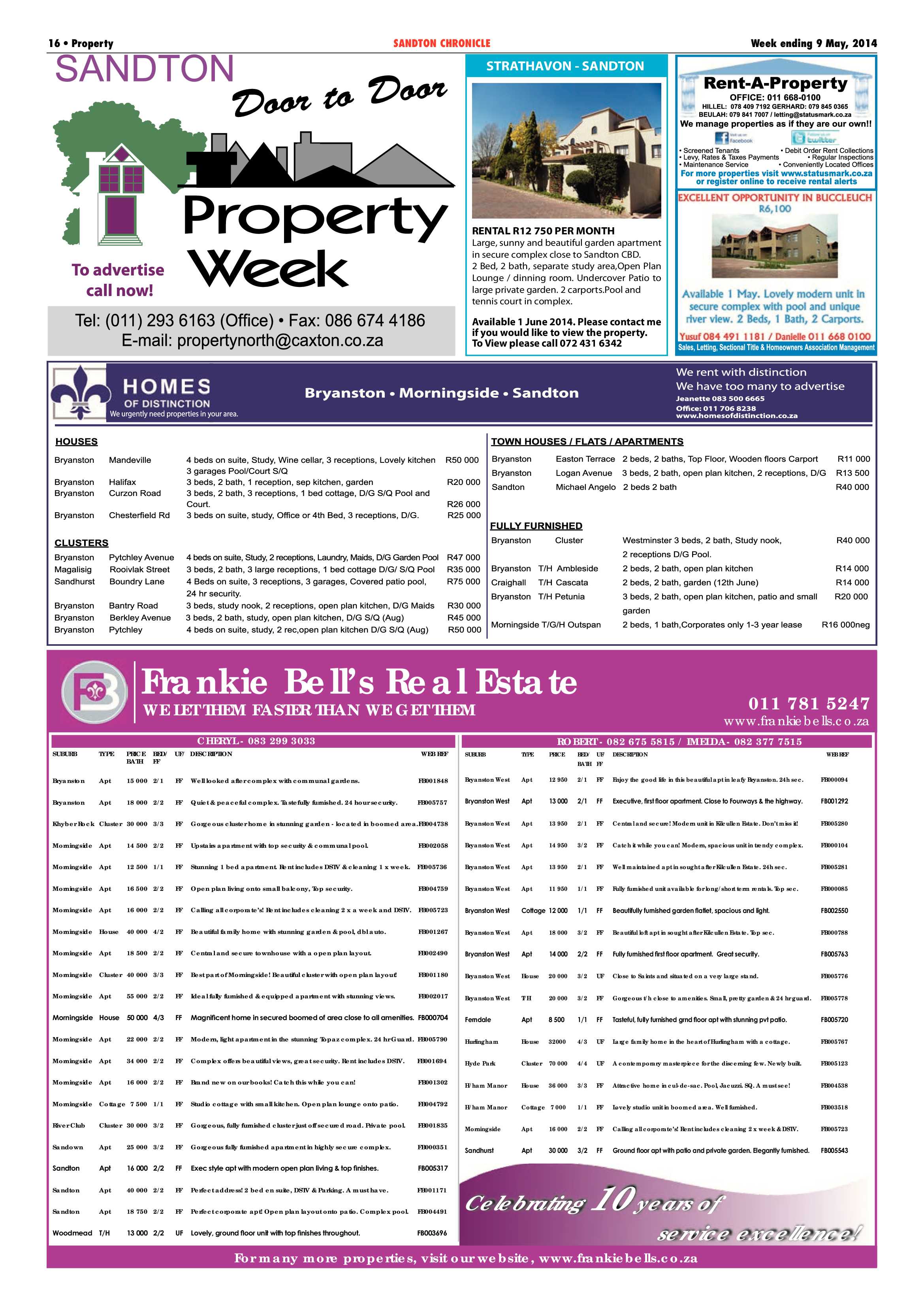 Sandton Chronicle 09 May 2014 page 24