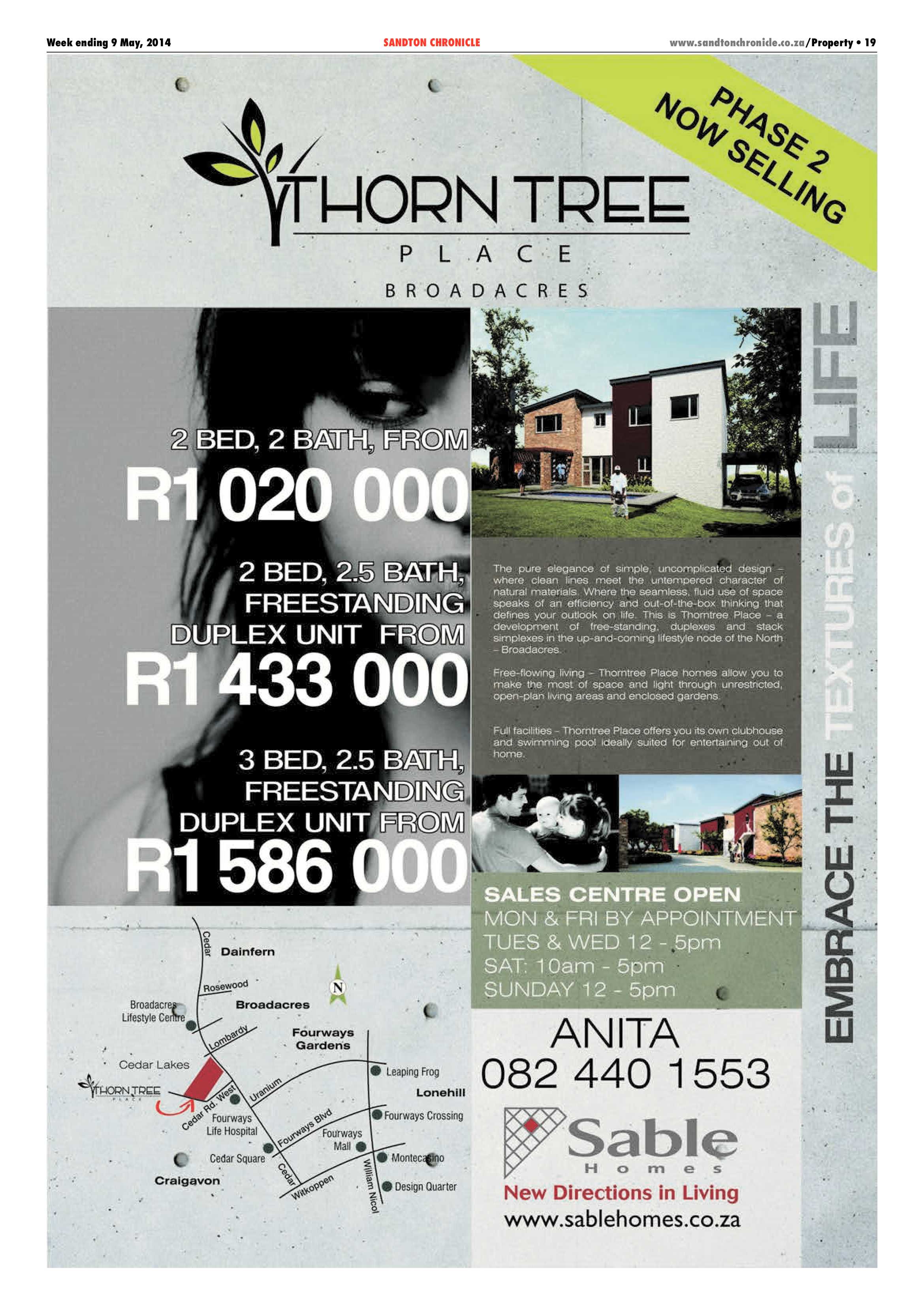 Sandton Chronicle 09 May 2014 page 27