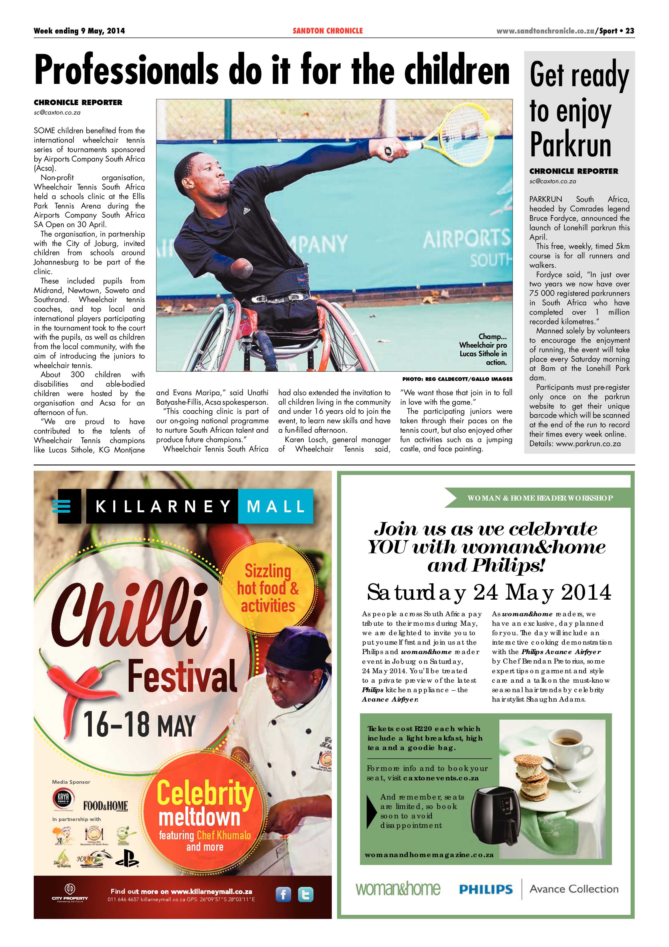Sandton Chronicle 09 May 2014 page 31