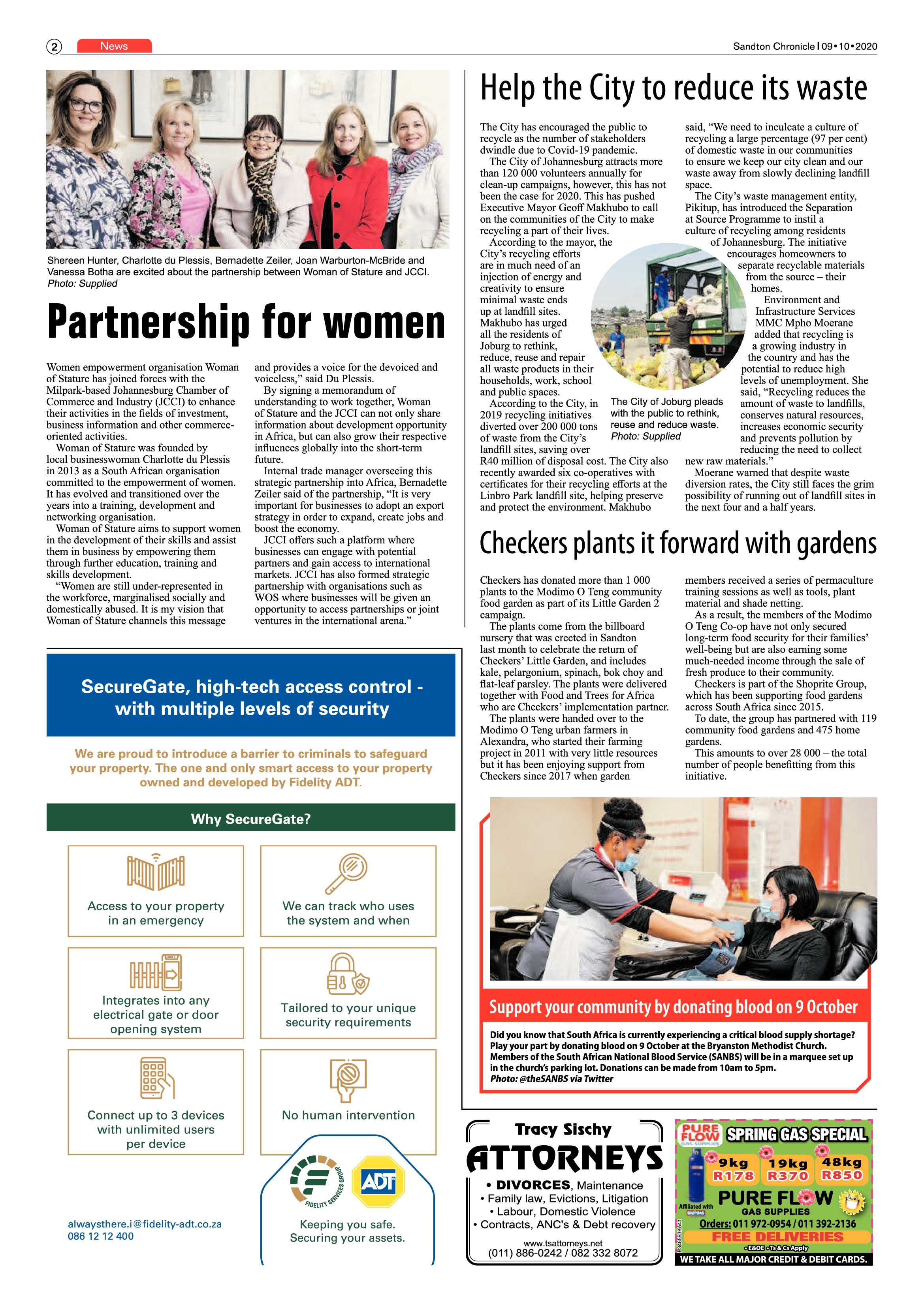 Sandton Chronicle 09 October 2020 page 2