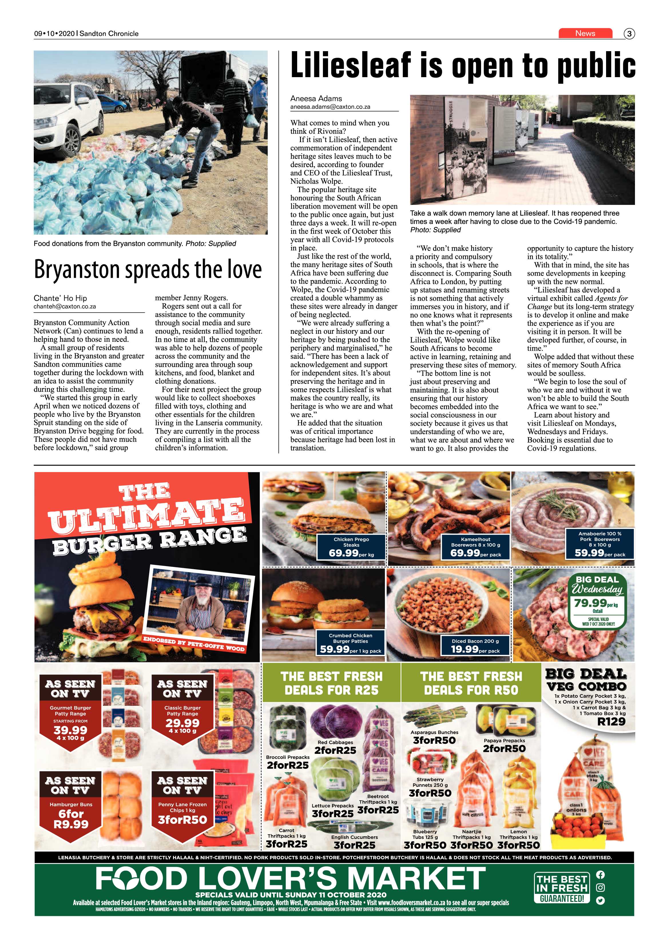 Sandton Chronicle 09 October 2020 page 3