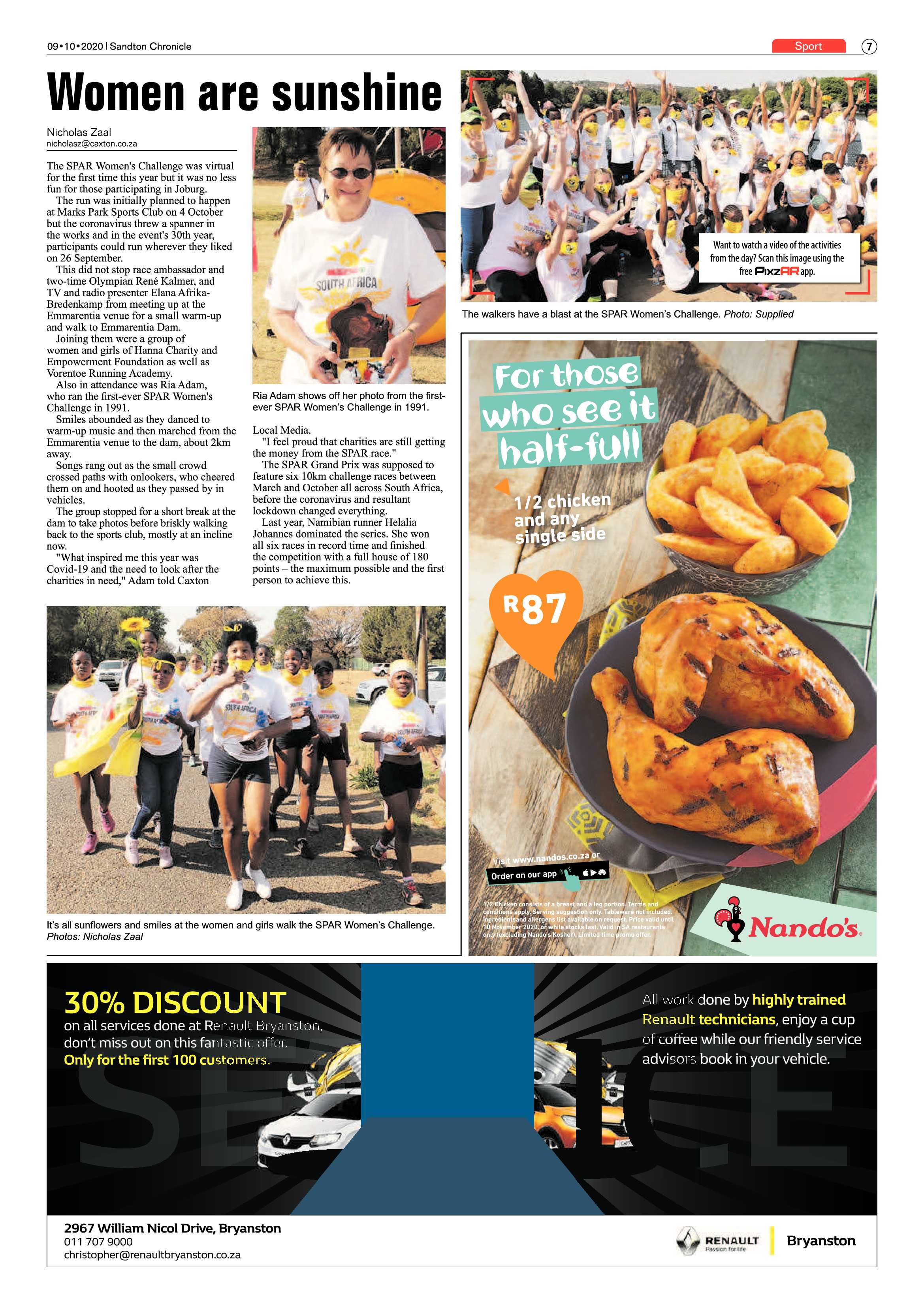 Sandton Chronicle 09 October 2020 page 7