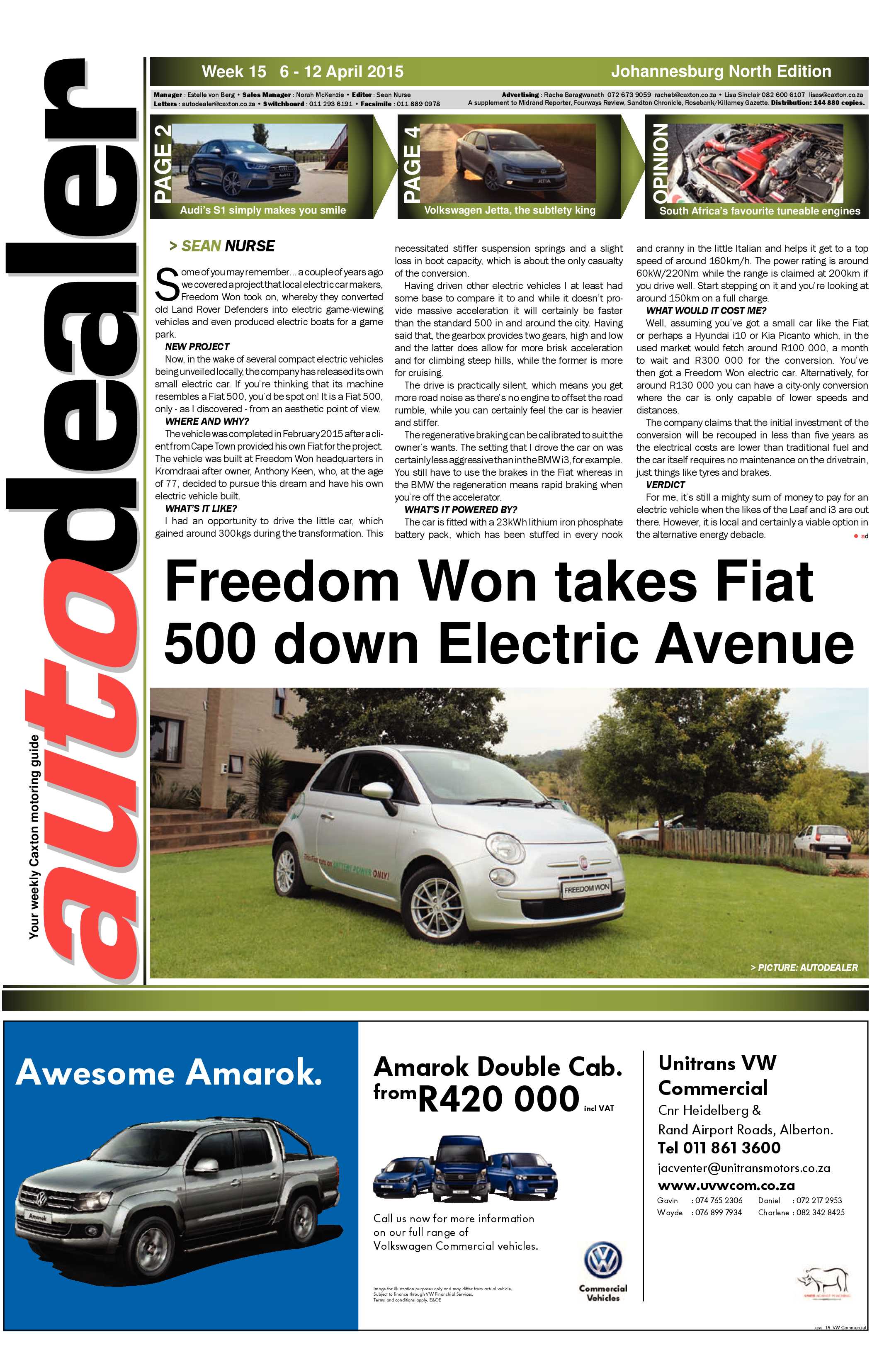 Sandton Chronicle 10 April 2015 page 13