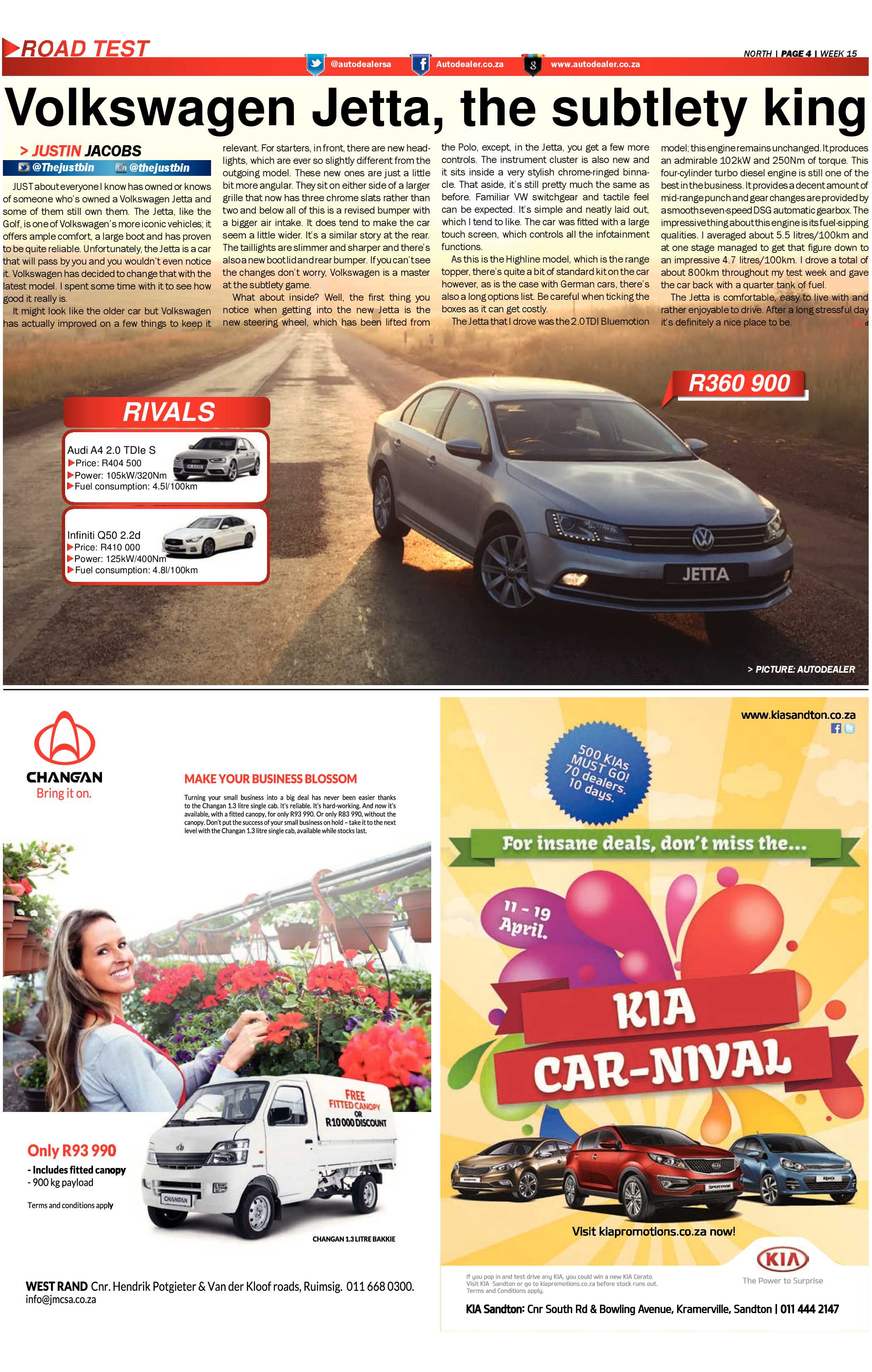 Sandton Chronicle 10 April 2015 page 16