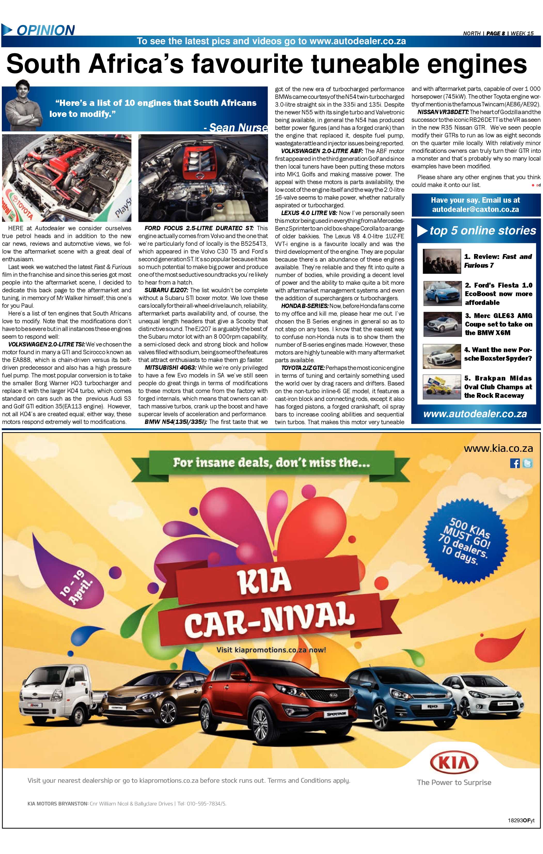 Sandton Chronicle 10 April 2015 page 20