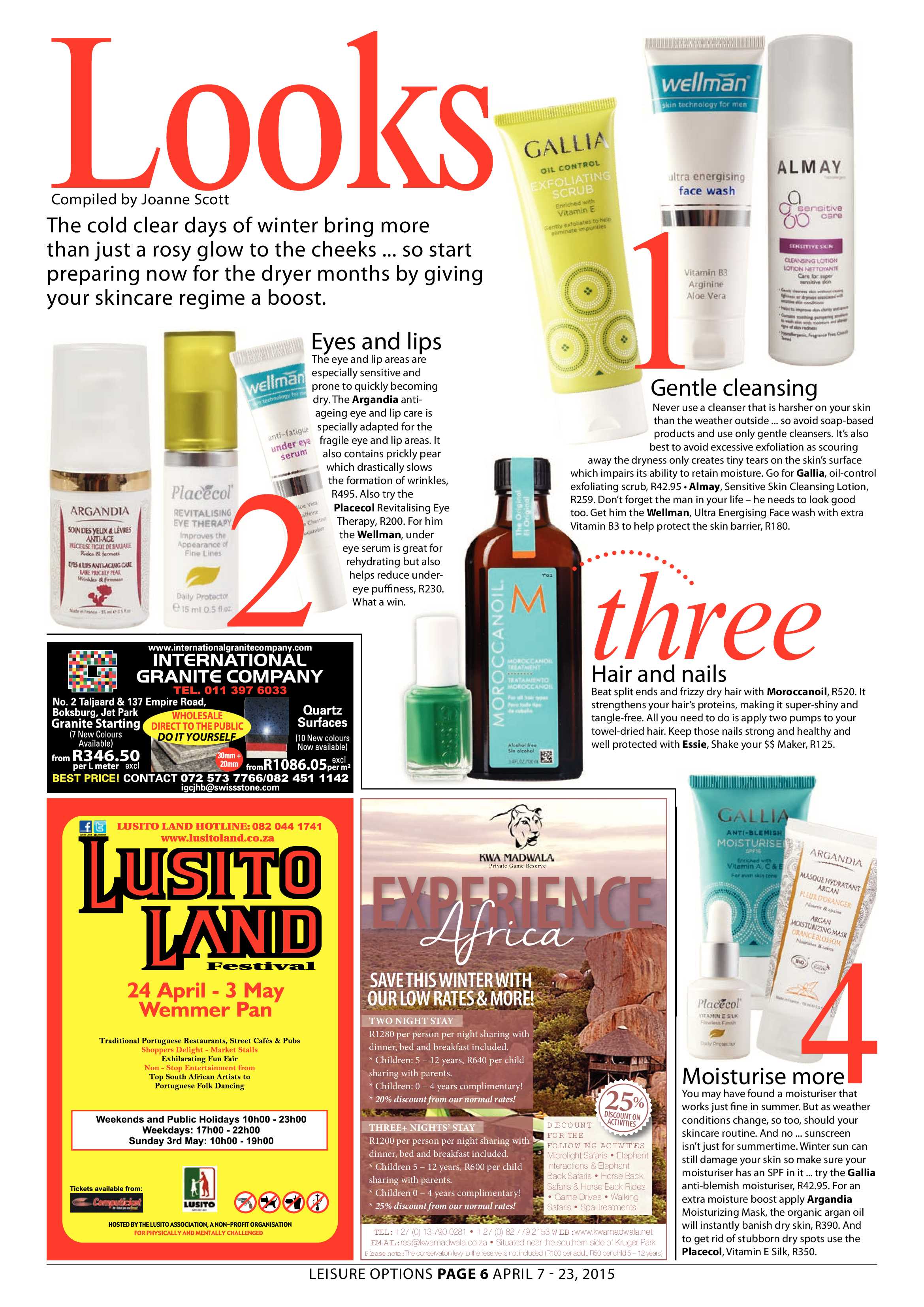 Sandton Chronicle 10 April 2015 page 22