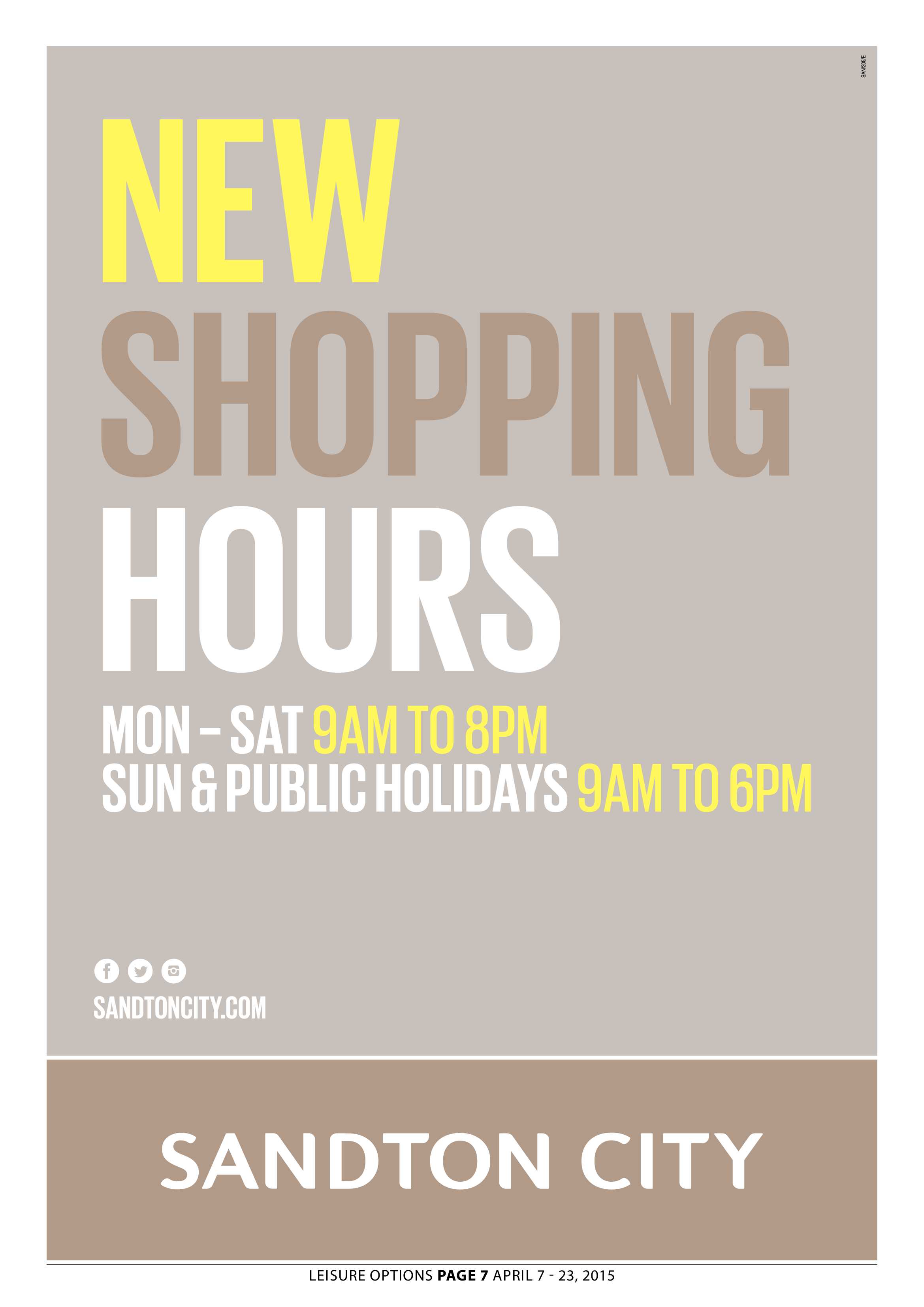 Sandton Chronicle 10 April 2015 page 23