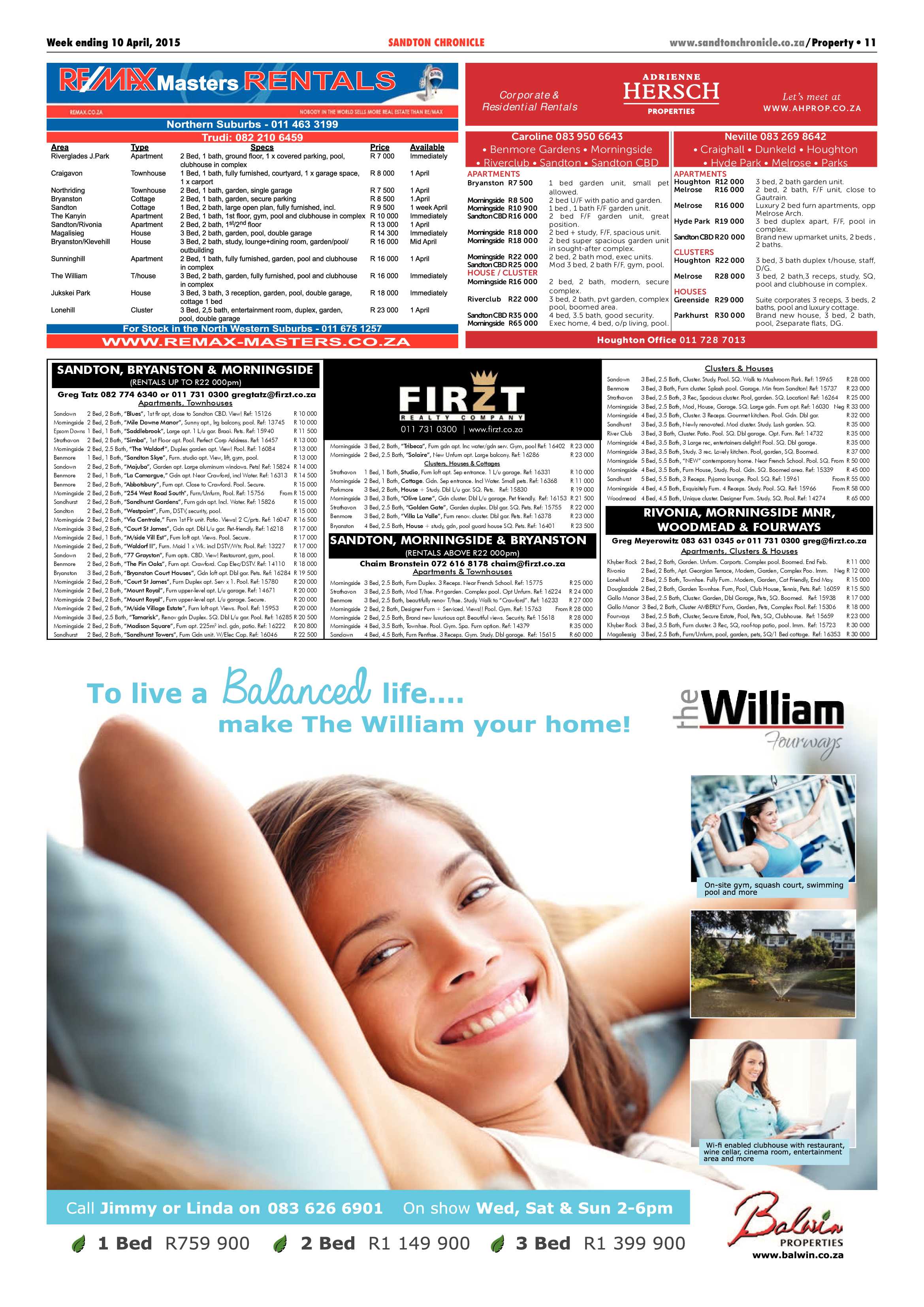 Sandton Chronicle 10 April 2015 page 27