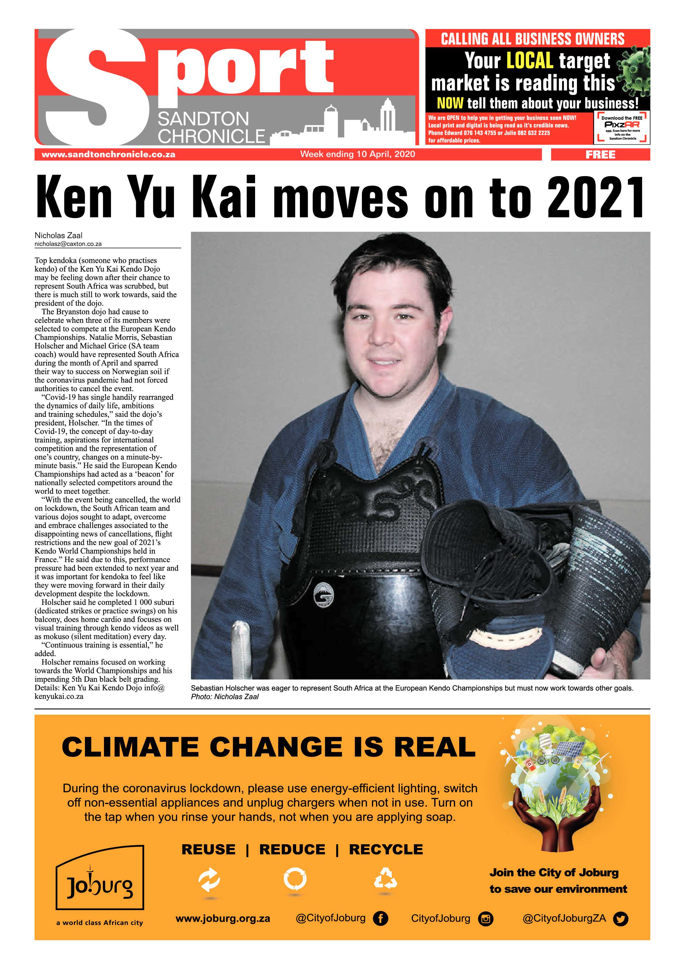 Sandton Chronicle 10 April 2020 page 16