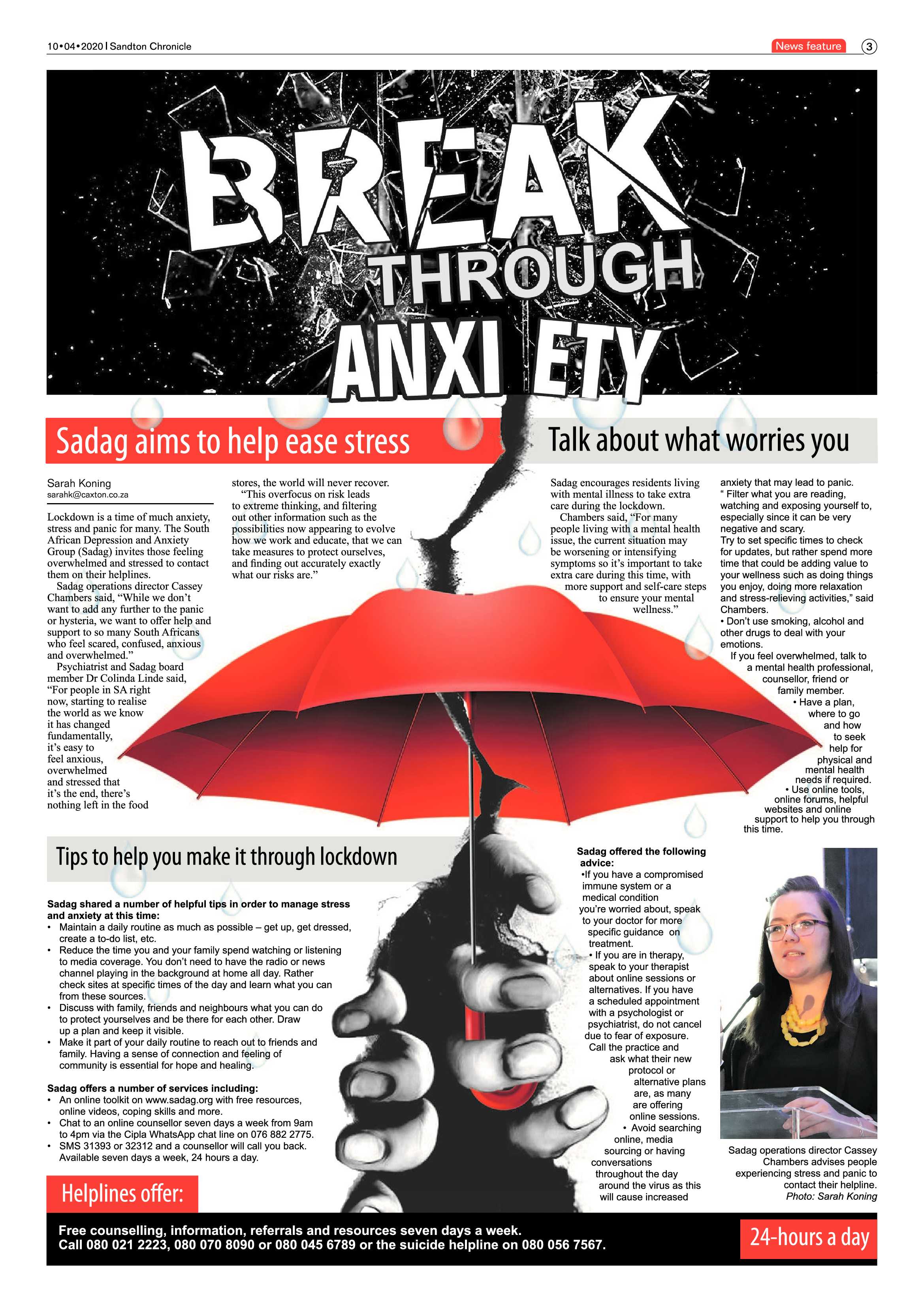 Sandton Chronicle 10 April 2020 page 3