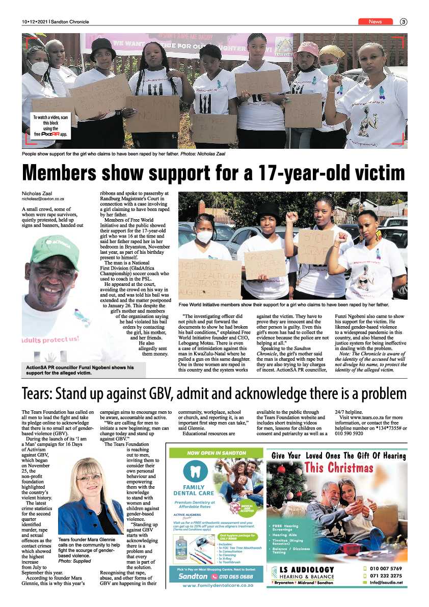 Sandton Chronicle 10 December 2021 page 3