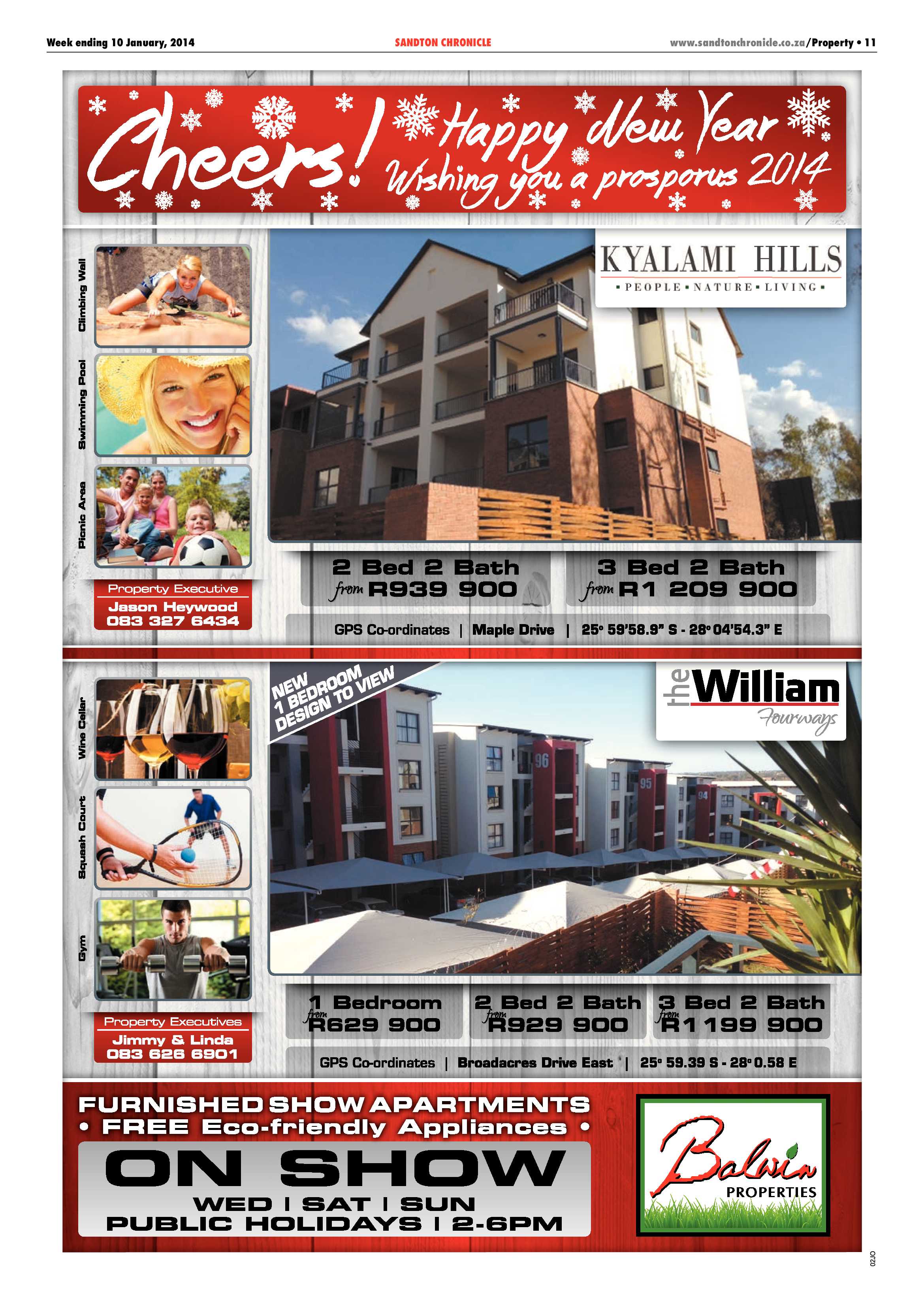 Sandton Chronicle 10 January 2014 page 11
