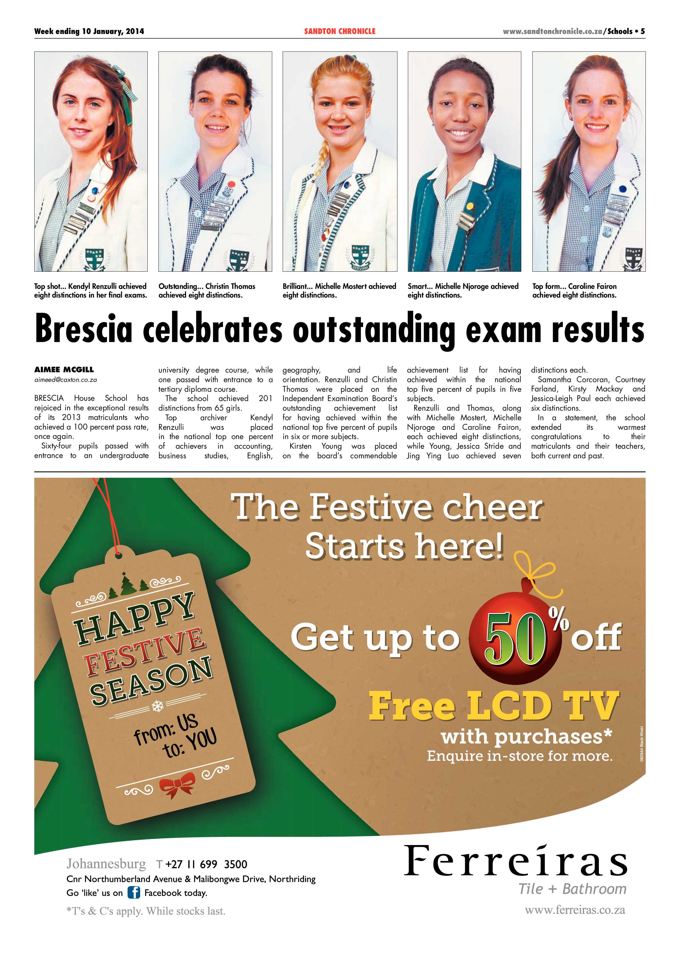 Sandton Chronicle 10 January 2014 page 5