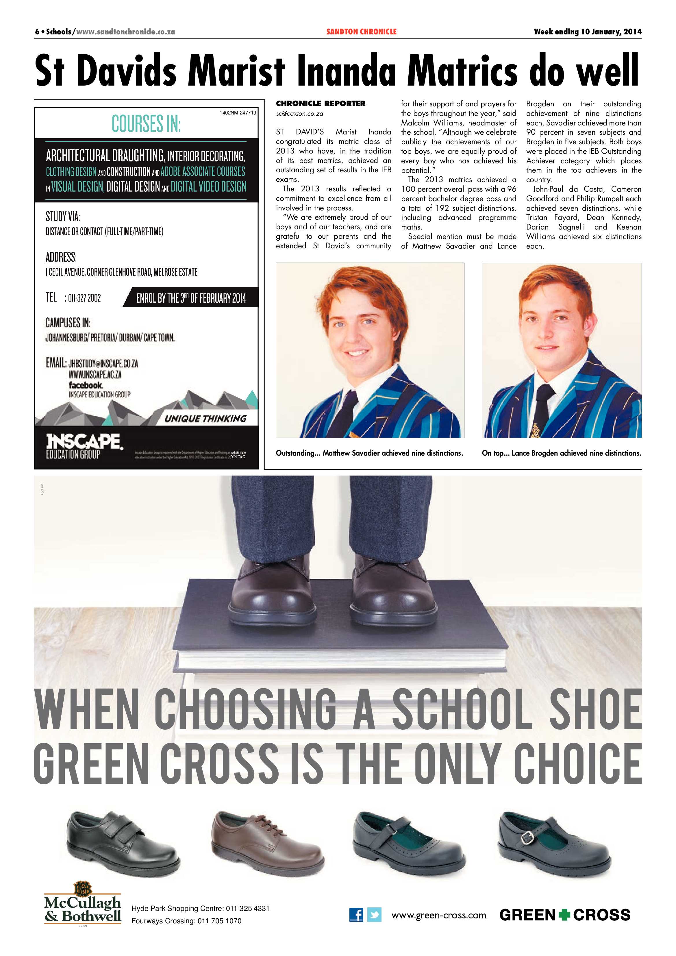 Sandton Chronicle 10 January 2014 page 6