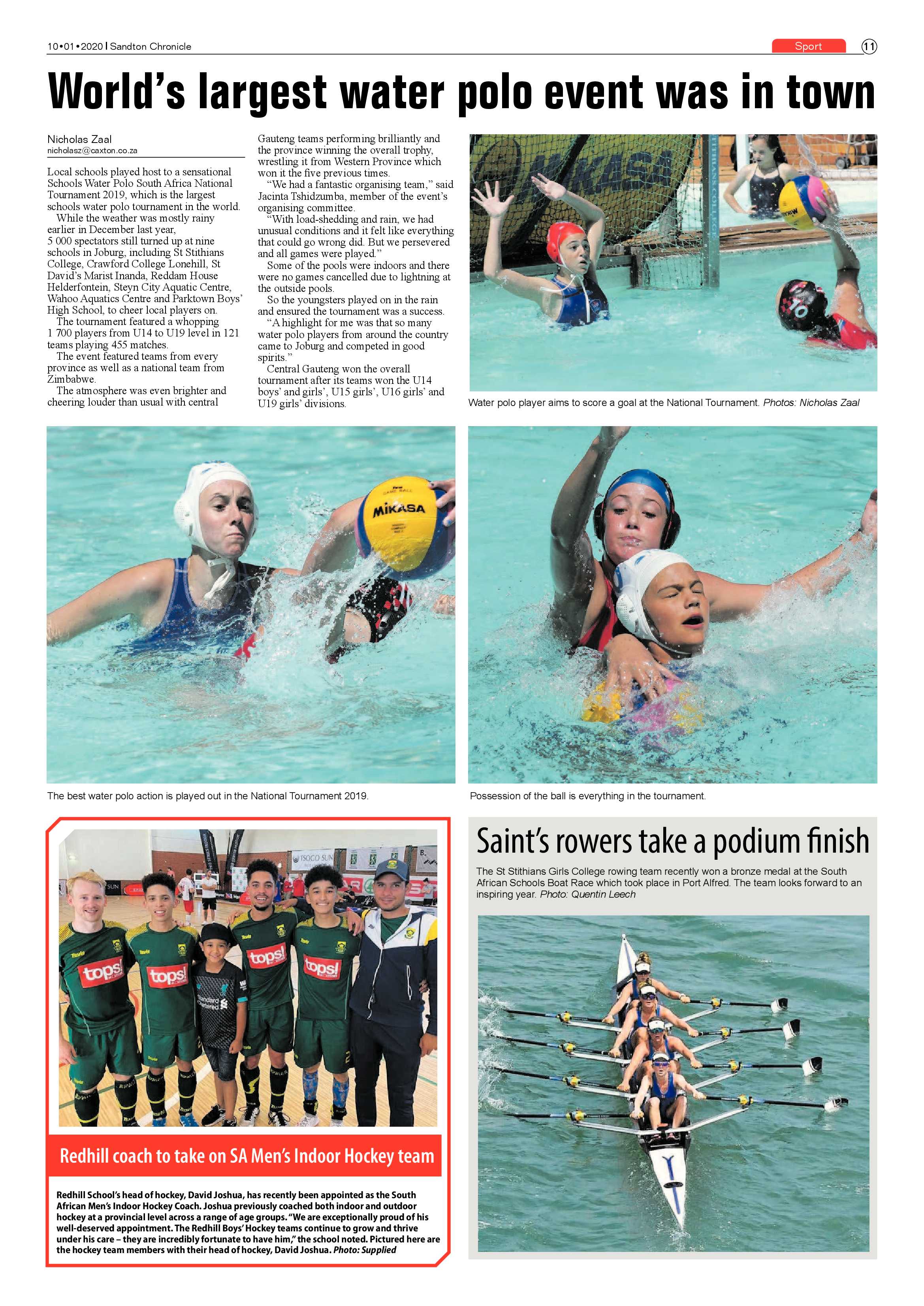 Sandton Chronicle 10 January 2020 page 11