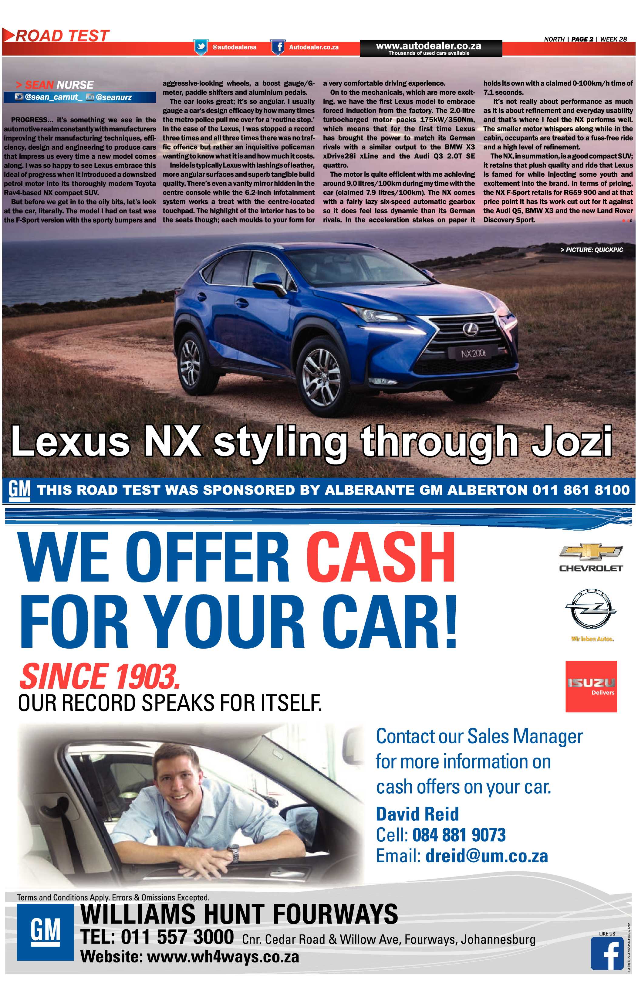 Sandton Chronicle 10 July 2015 page 14