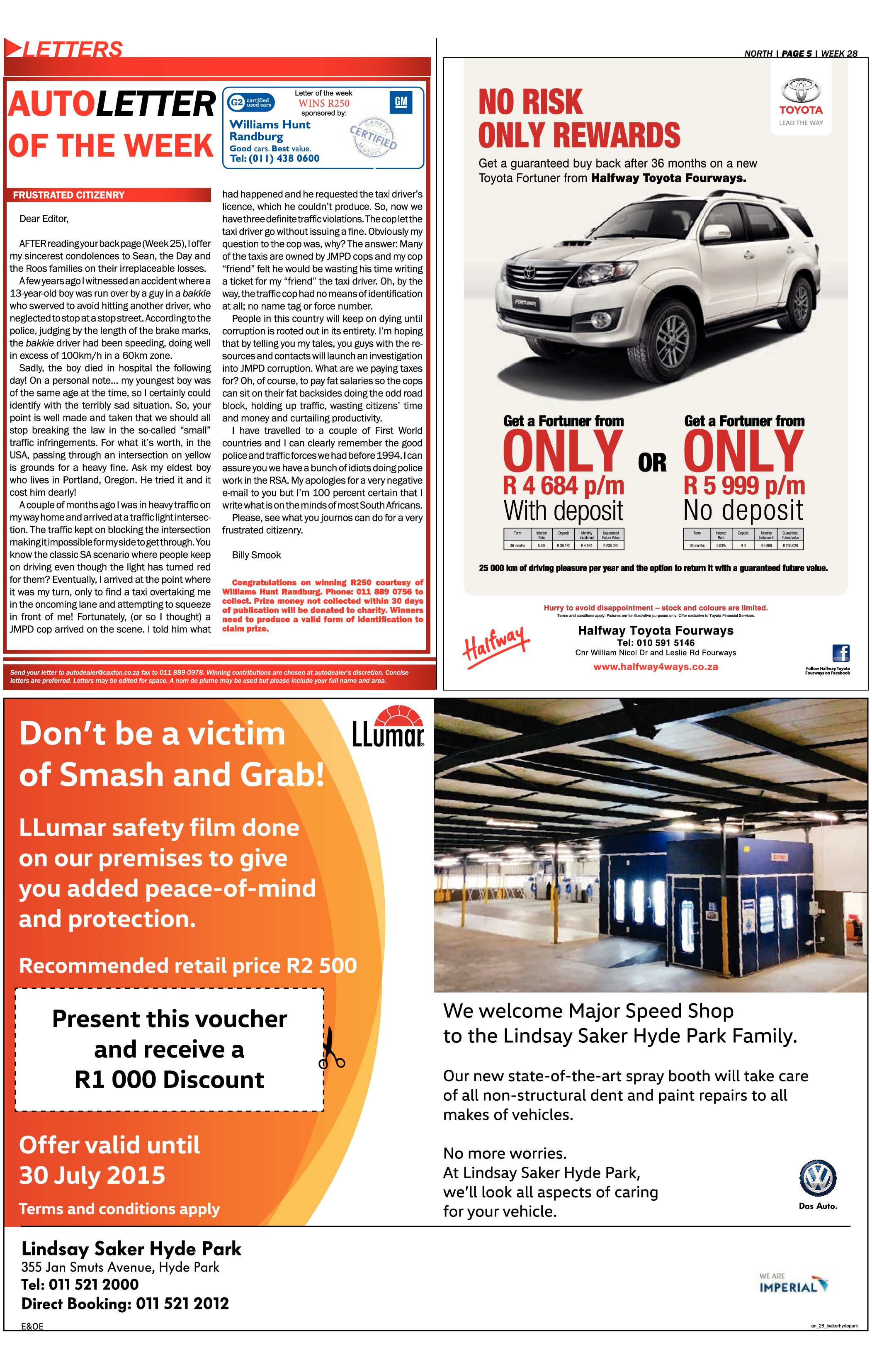 Sandton Chronicle 10 July 2015 page 17